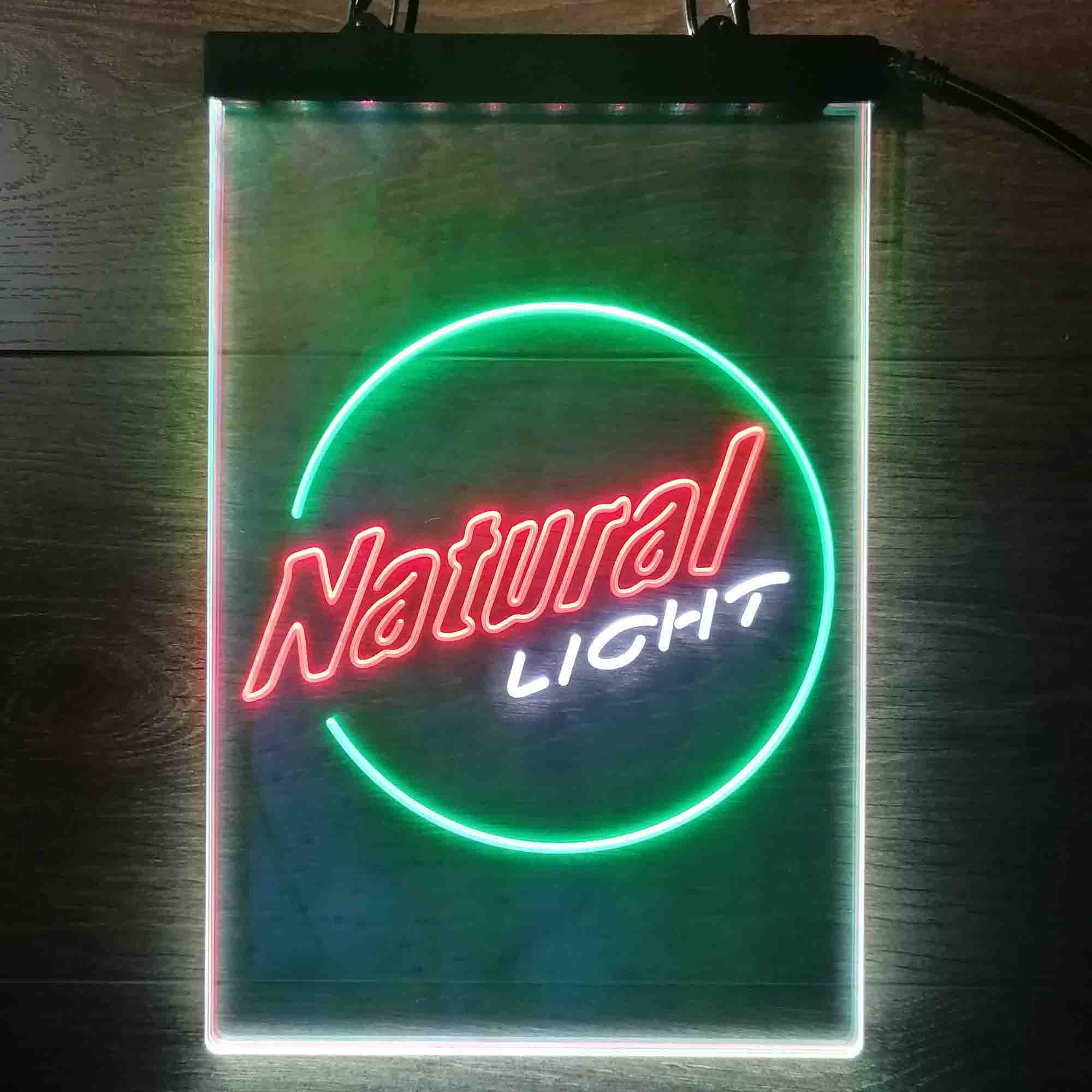 Natural Light Circle Bar Neon LED Sign 3 Colors - Image 7