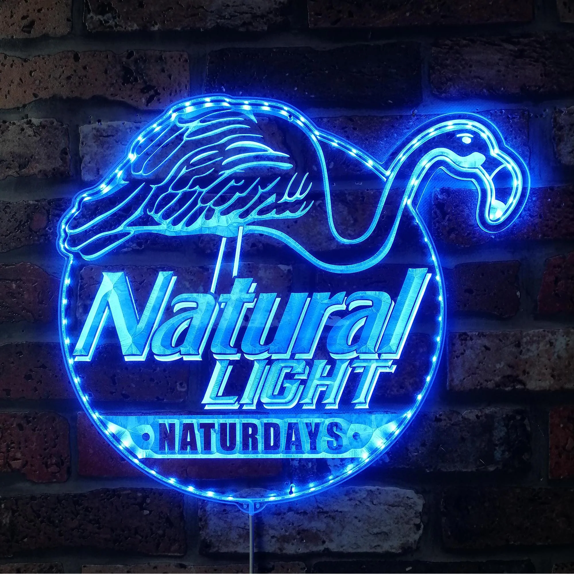 Natural Light Neon LED Sign with Dynamic RGB Colors - Image 4