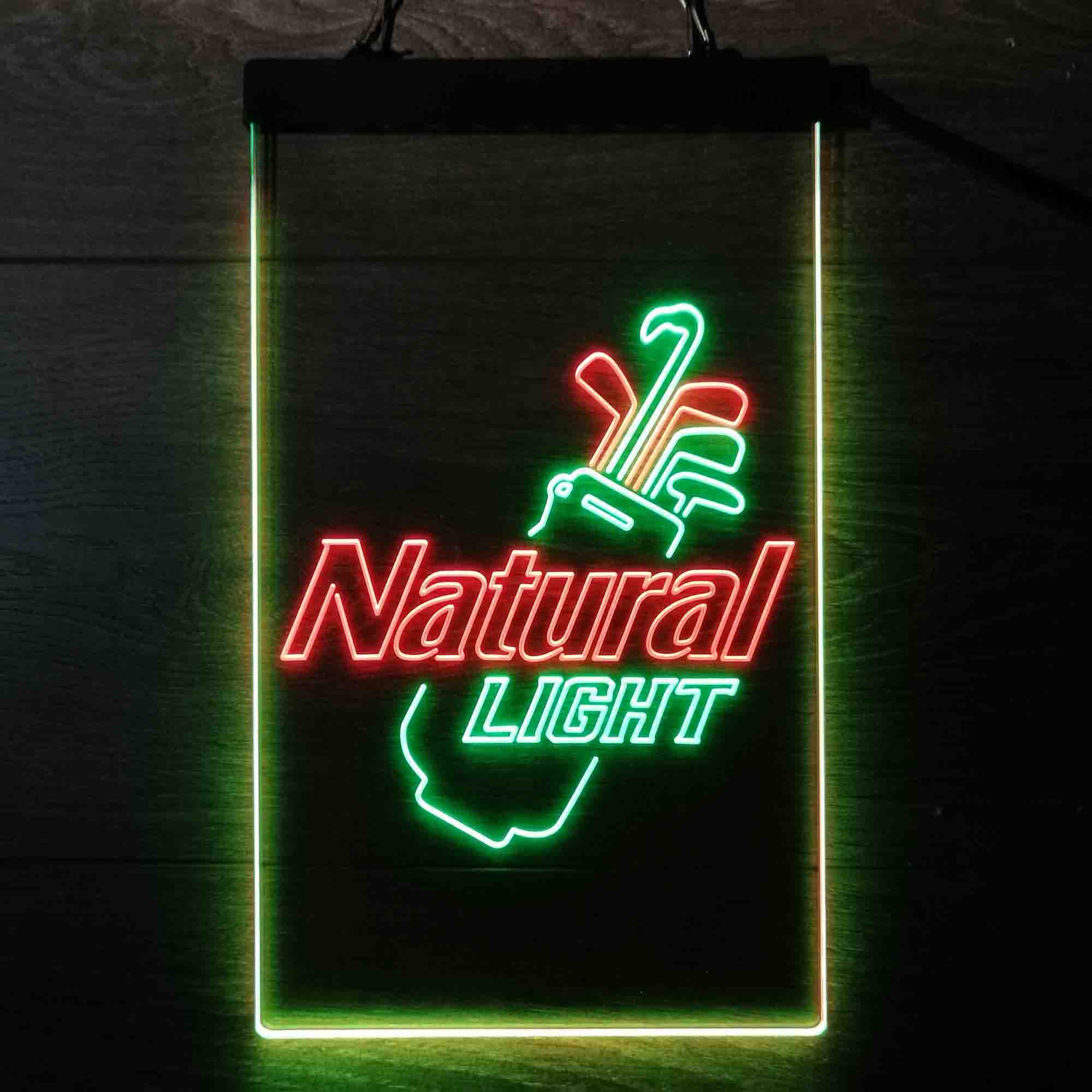 Natural Light Golf Bag Neon LED Sign - Image 3