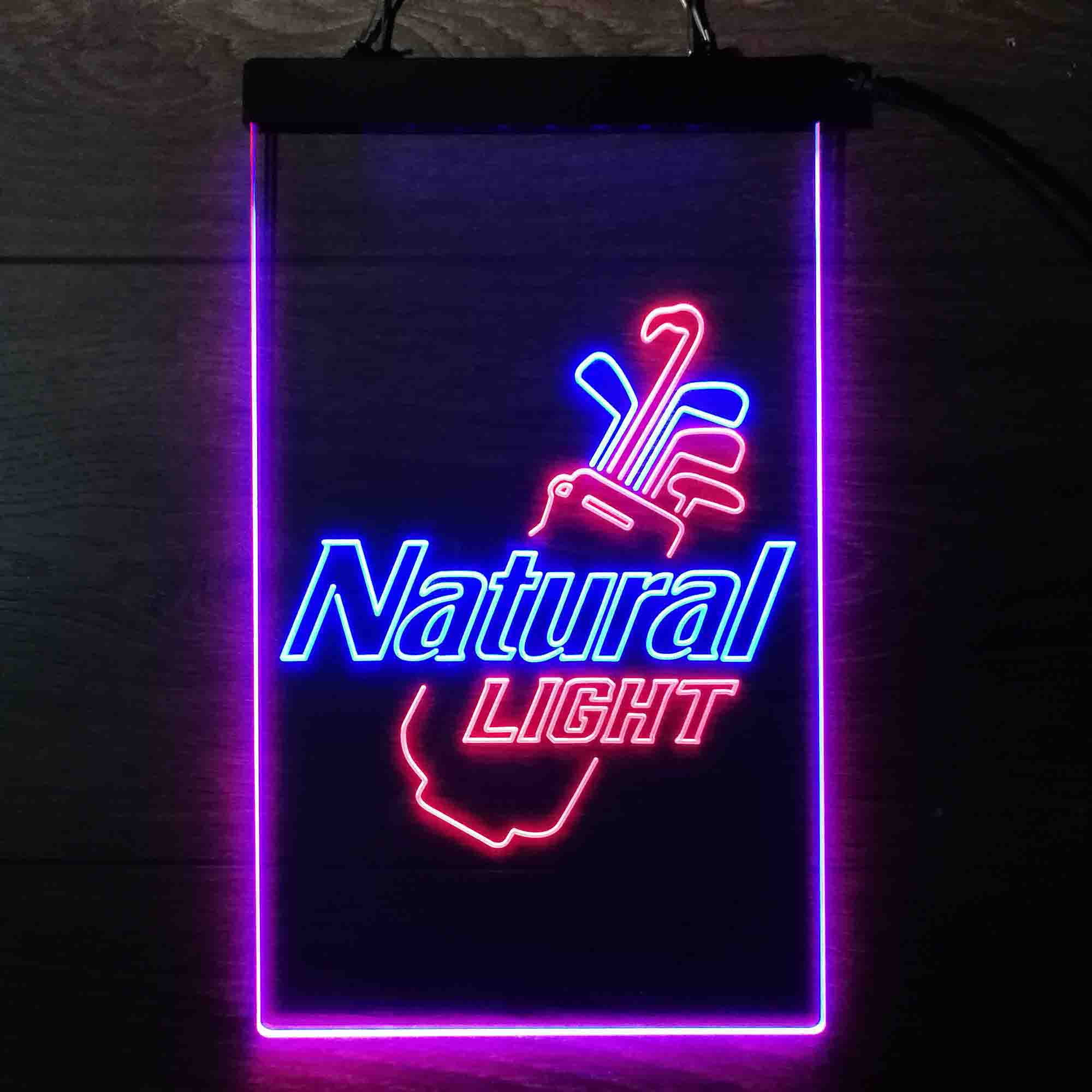 Natural Light Golf Bag Neon LED Sign - Image 4