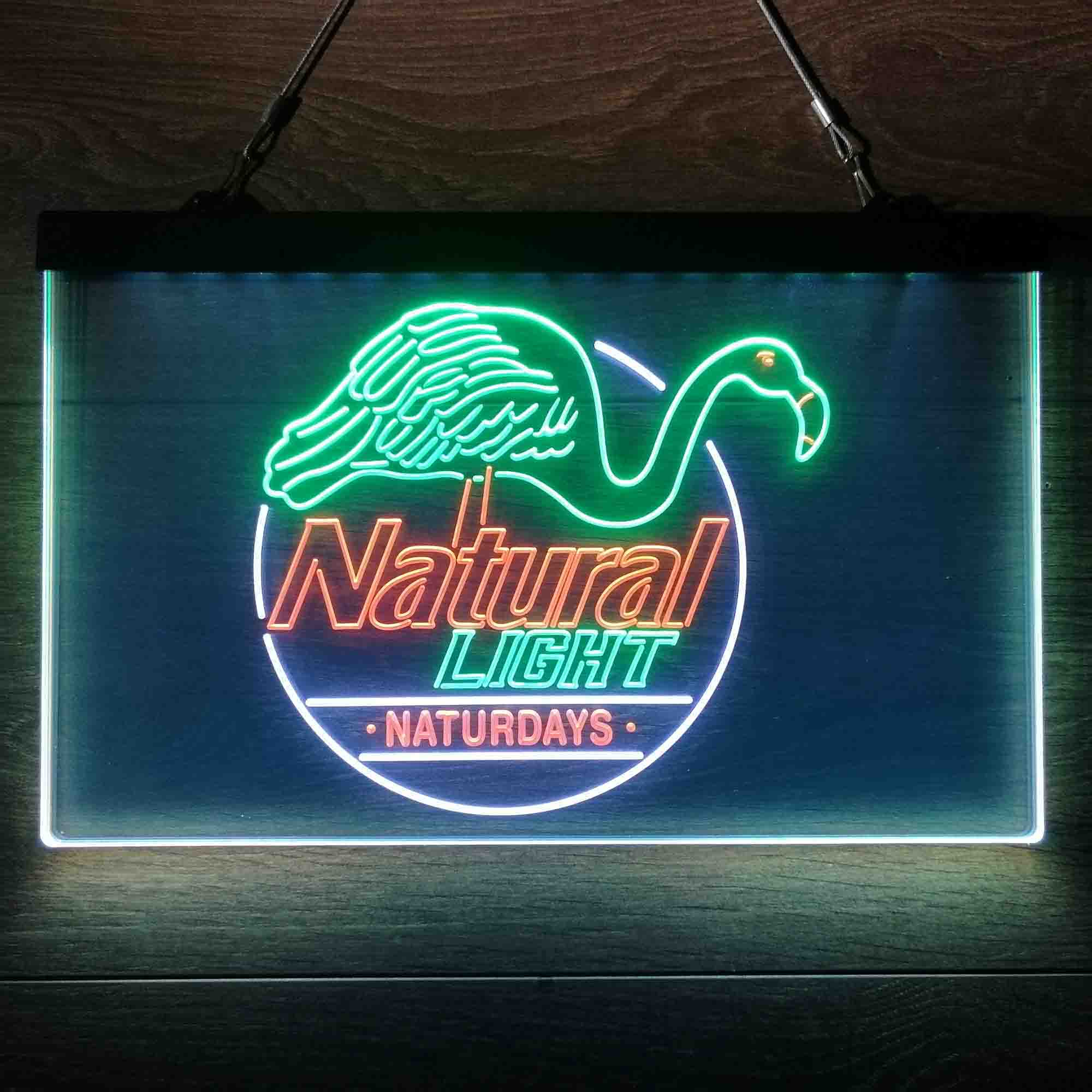 Natural Light Naturdays Flamingo Neon-Like LED Sign - Image 20