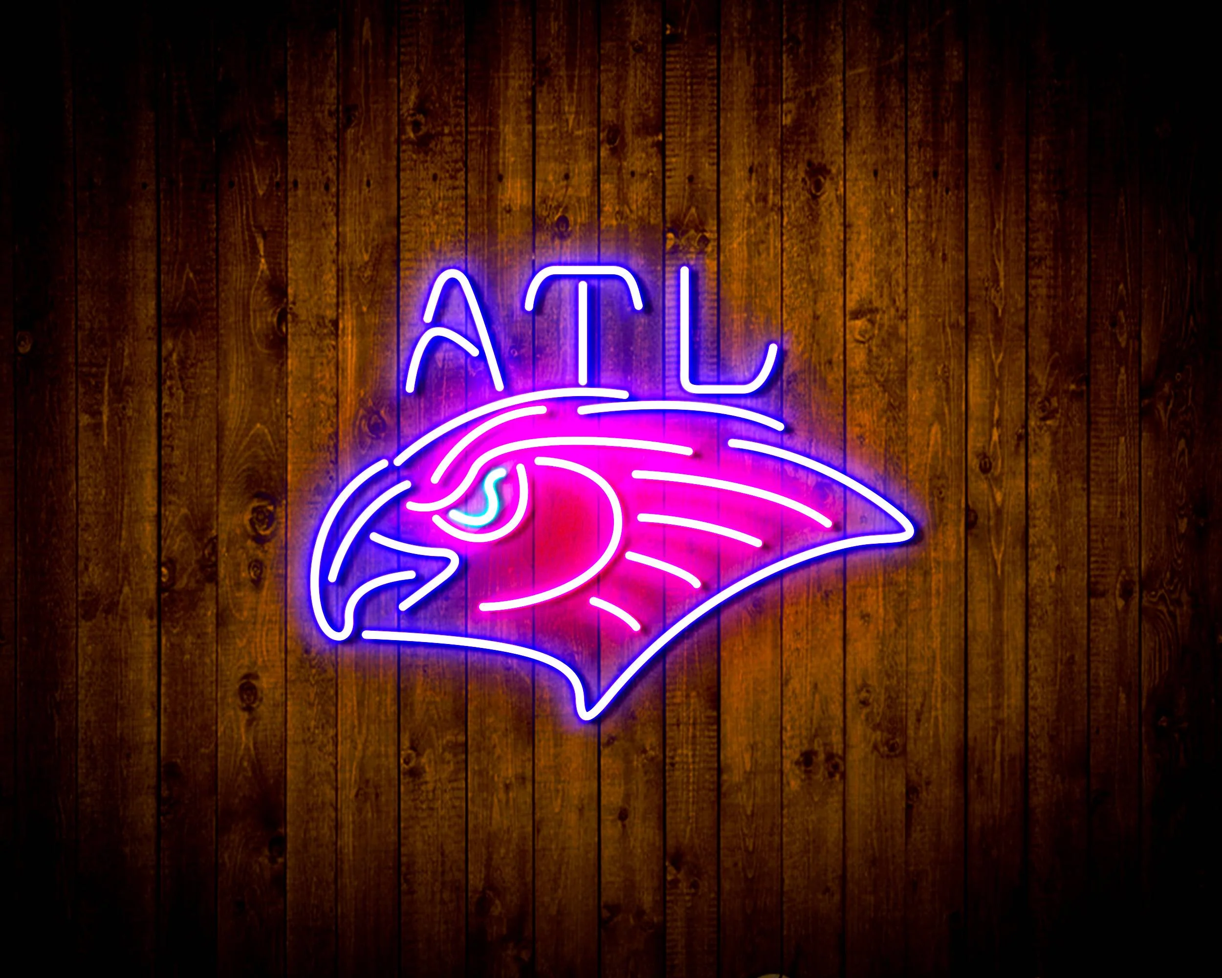 NBA Atlanta Hawks Bar Neon Flex LED Sign - Image 4
