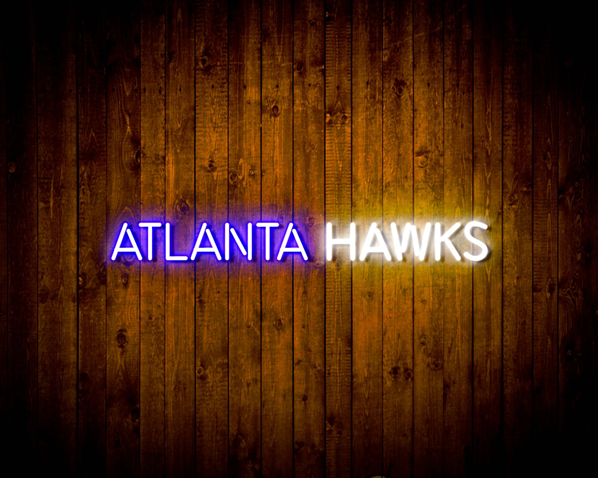 NBA Atlanta Hawks Bar Neon Flex LED Sign - Image 5
