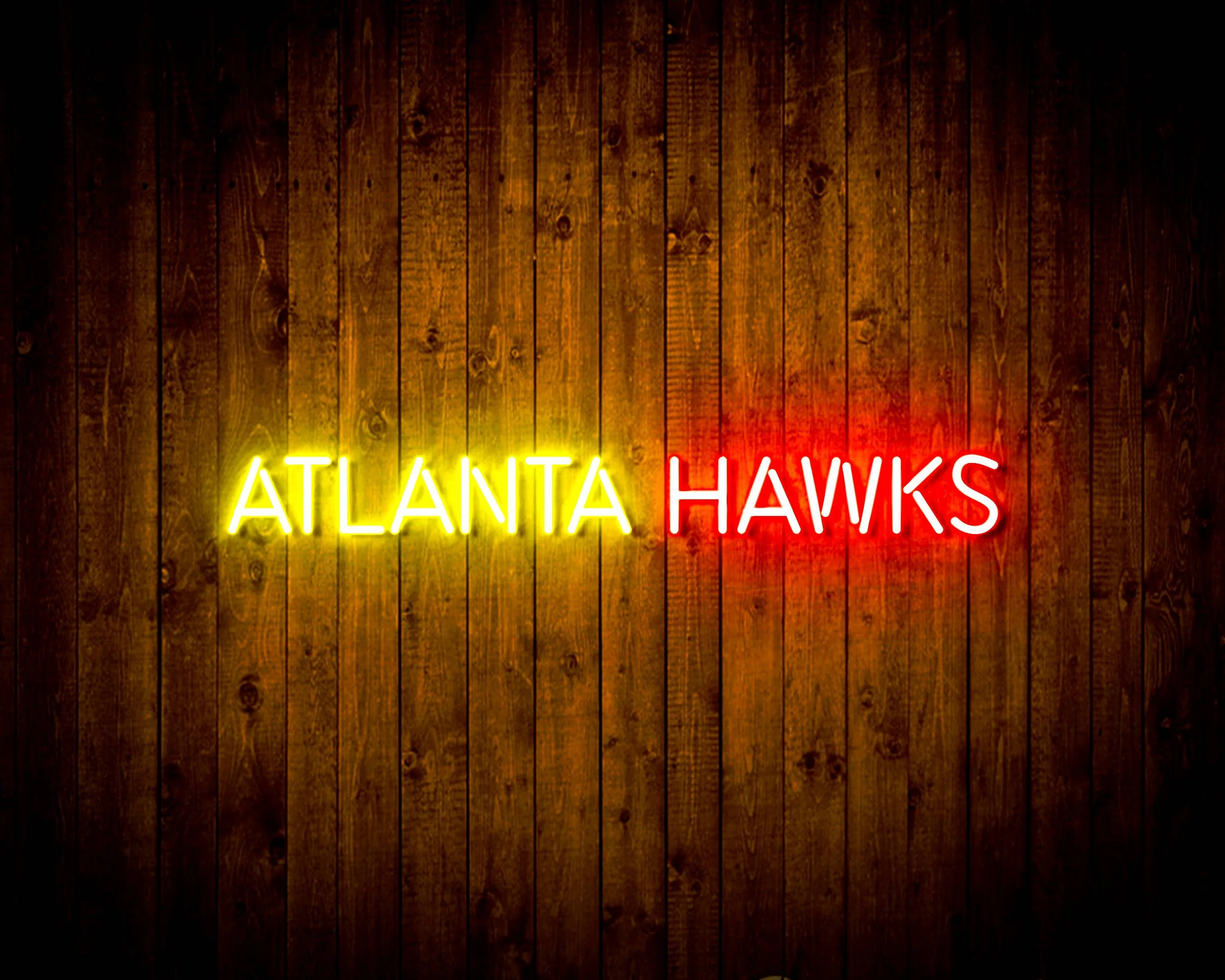 NBA Atlanta Hawks Bar Neon Flex LED Sign - Image 7