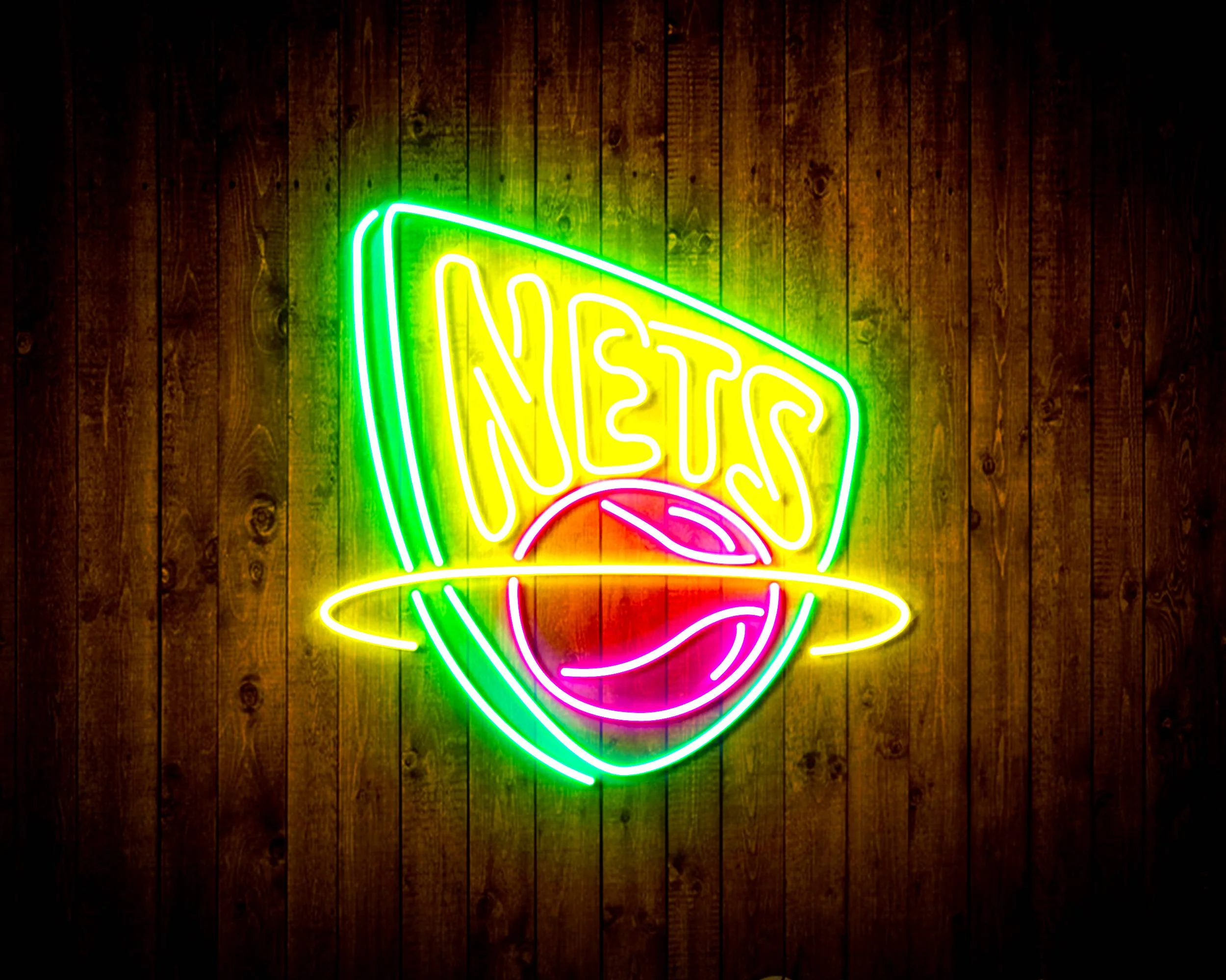 NBA Brooklyn Nets Bar Neon Flex LED Sign - Image 4