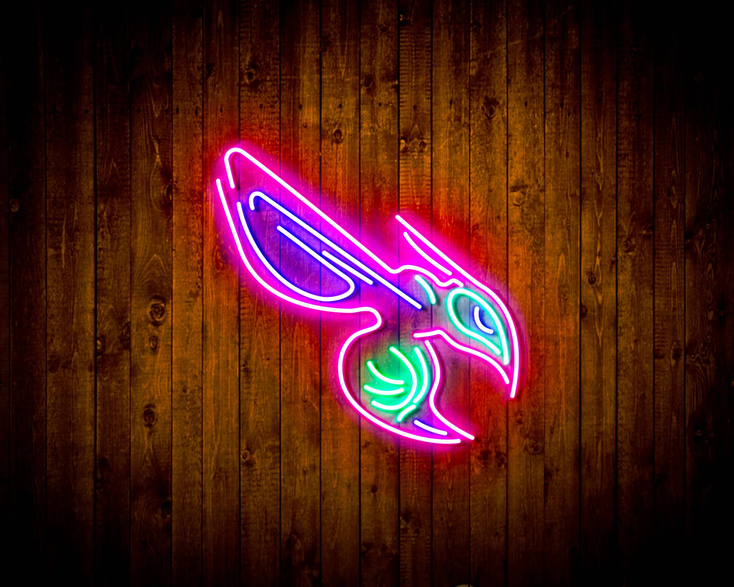 NBA Charlotte Hornets Bar Neon Flex LED Sign - Image 6