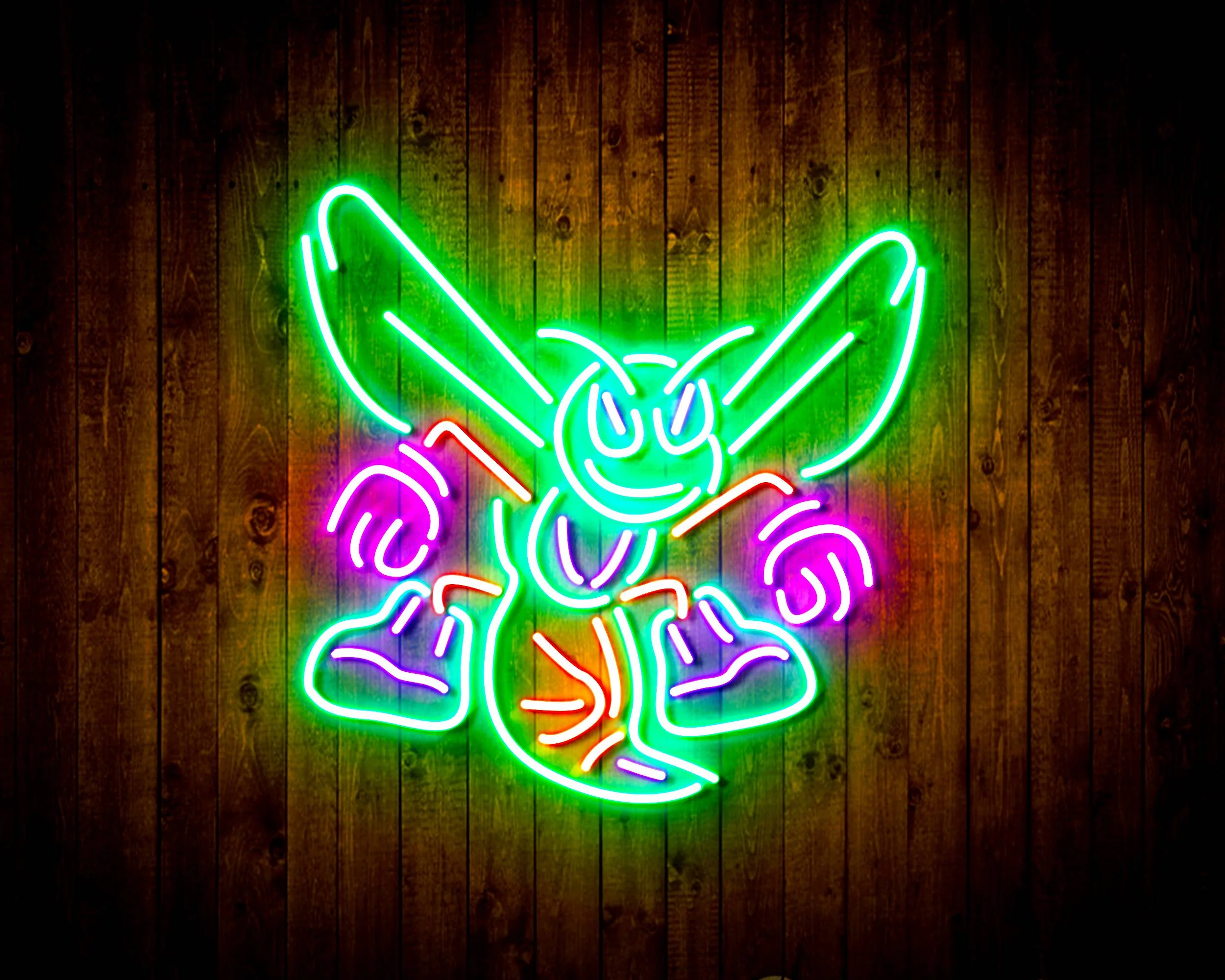 NBA Charlotte Hornets Bar Neon Flex LED Sign - Image 4