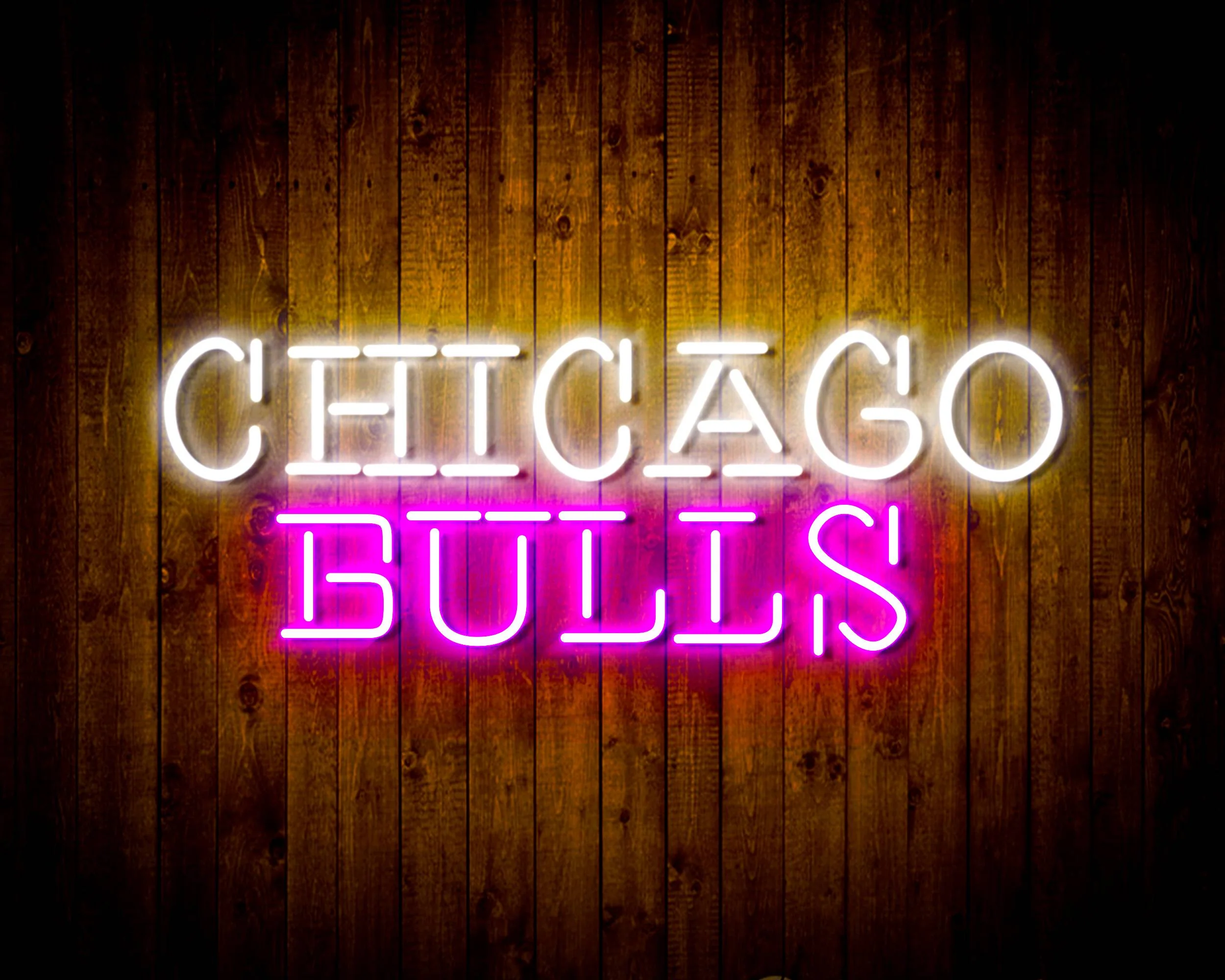 NBA Chicago Bulls Bar Neon Flex LED Sign - Image 4