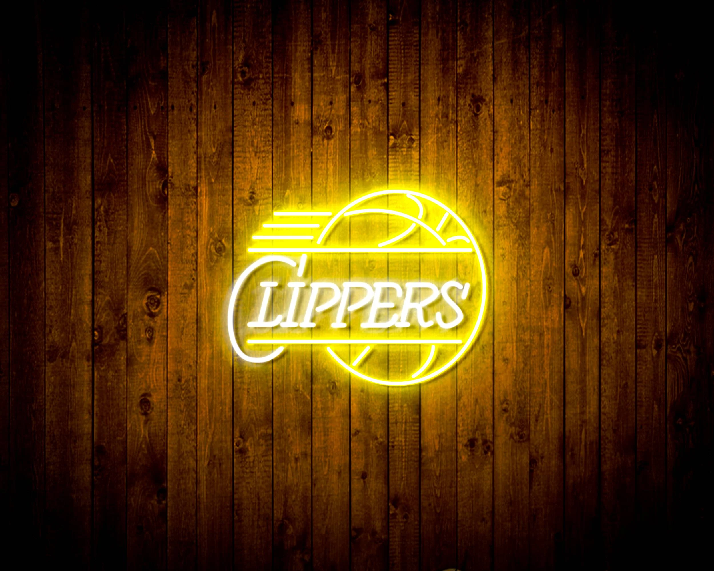NBA Los Angeles Clippers Bar Neon Flex LED Sign - Image 9
