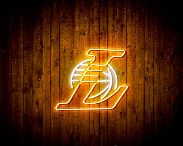 NBA Los Angeles Lakers Handmade Neon Flex LED Sign - Image 12