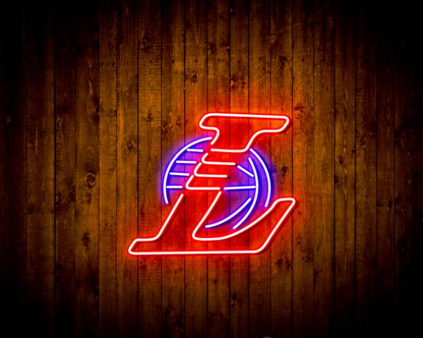 NBA Los Angeles Lakers Handmade Neon Flex LED Sign - Image 2