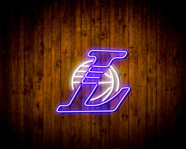 NBA Los Angeles Lakers Handmade Neon Flex LED Sign - Image 6