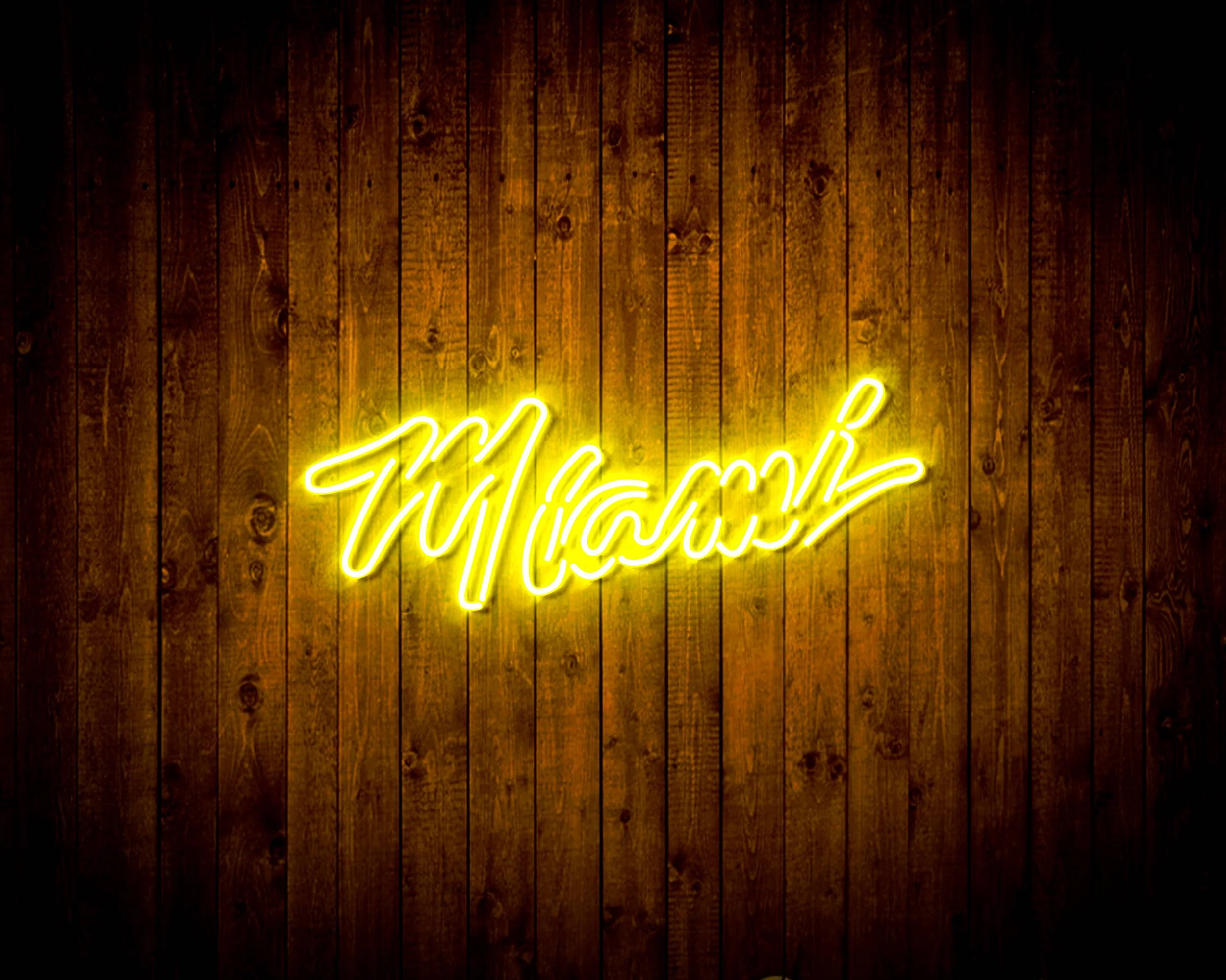 NBA Miami Heat Bar Neon Flex LED Sign - Image 9
