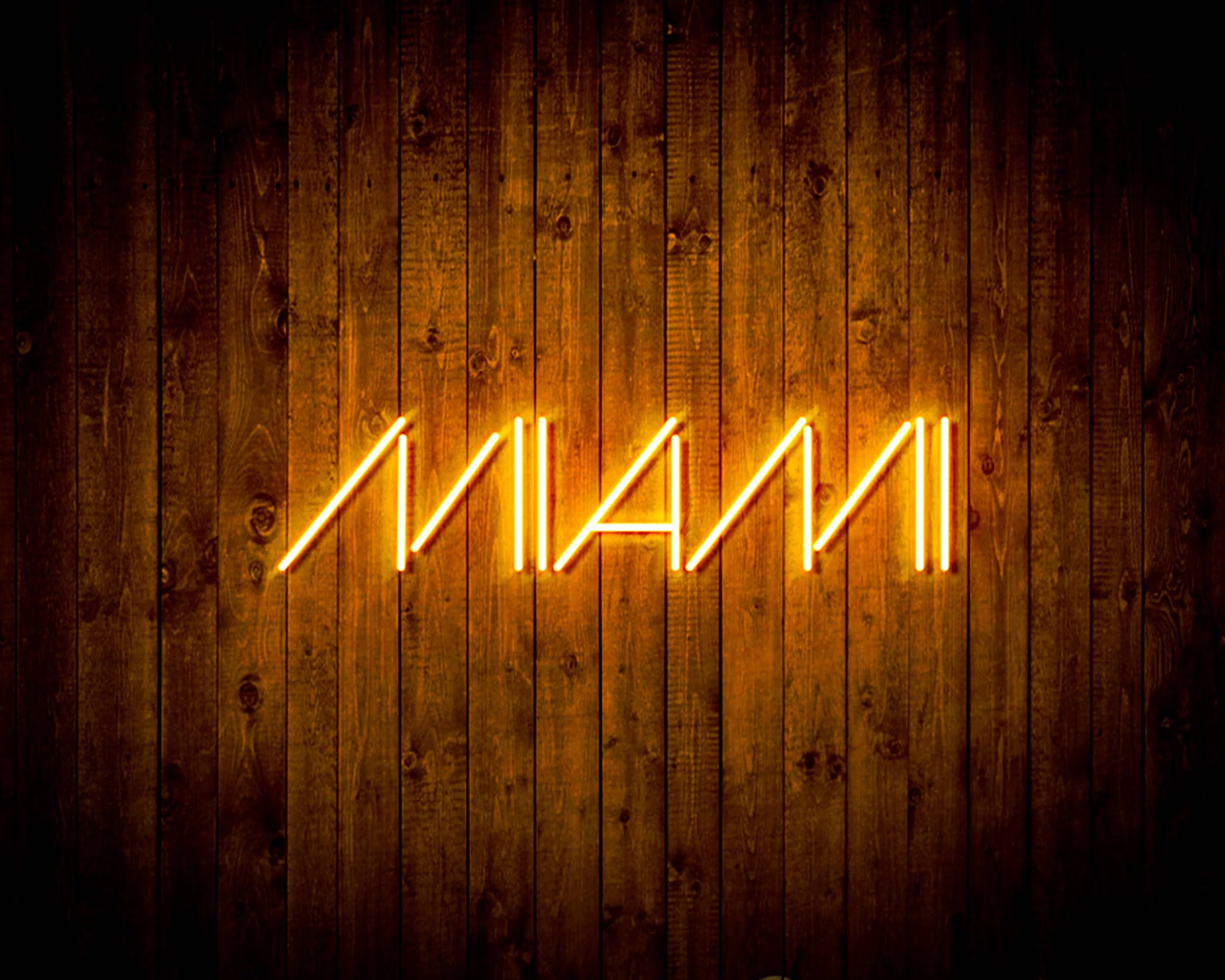 NBA Miami Heat Bar Neon Flex LED Sign - Image 4