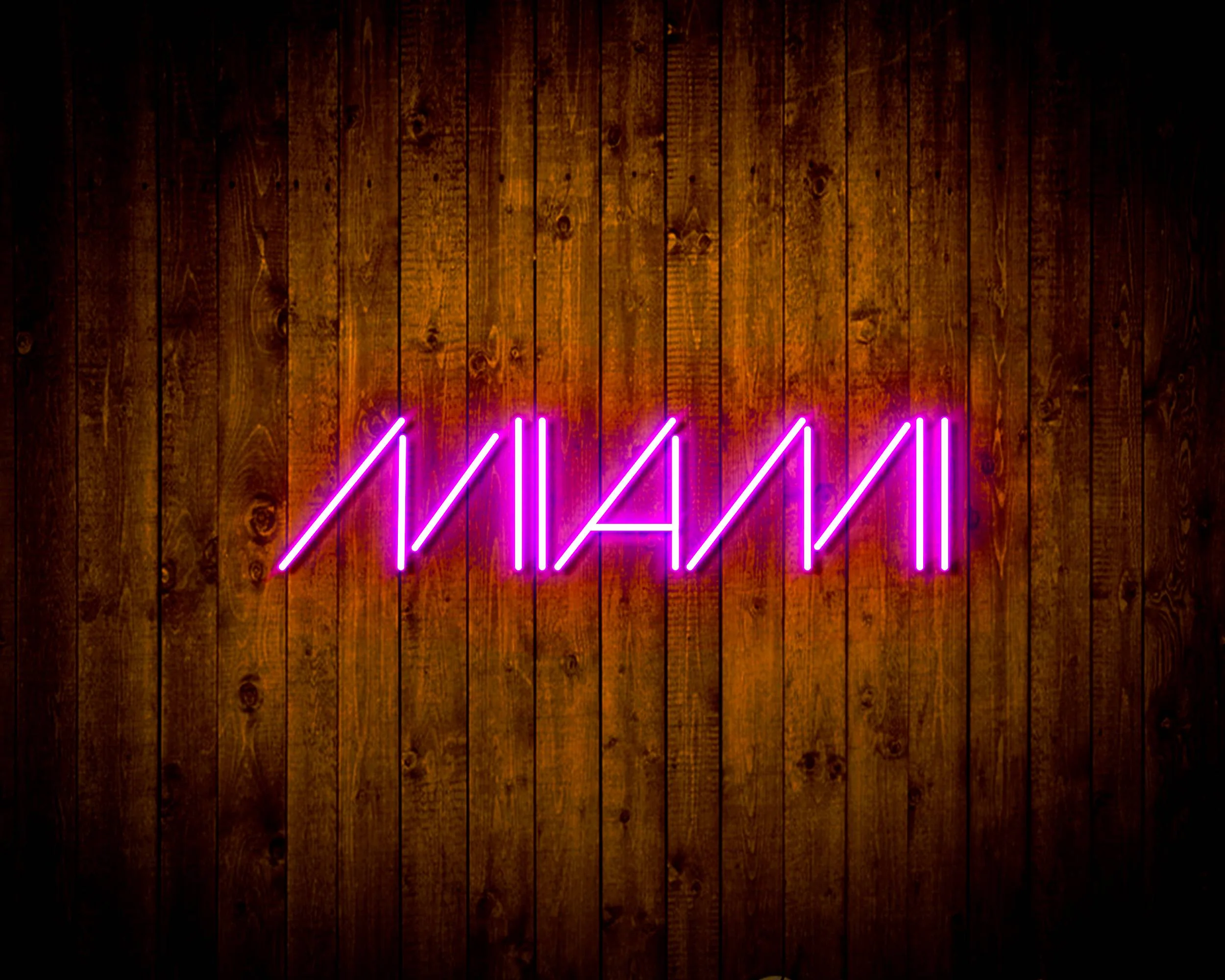 NBA Miami Heat Bar Neon Flex LED Sign - Image 6