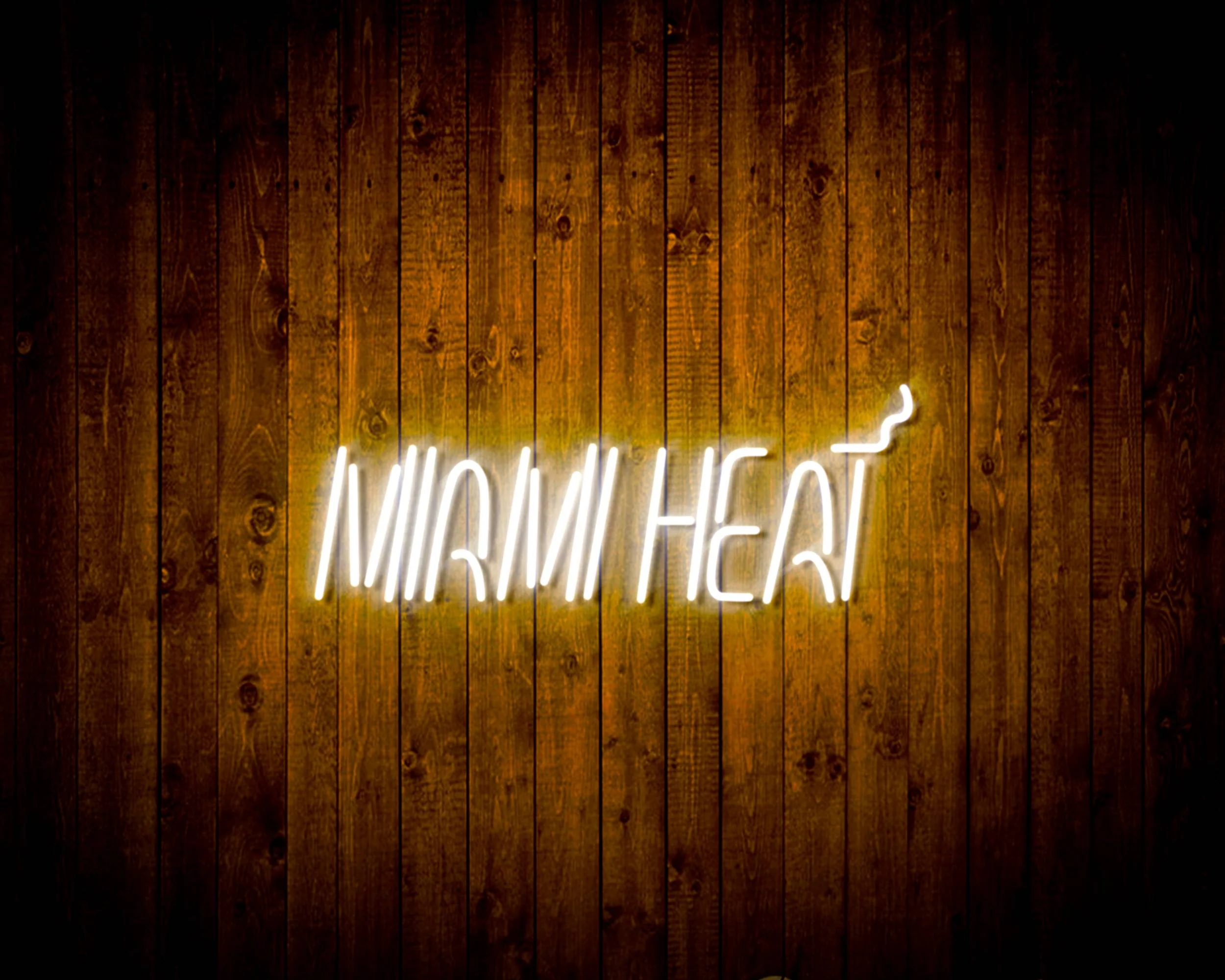 NBA Miami Heat Bar Neon Flex LED Sign - Image 7