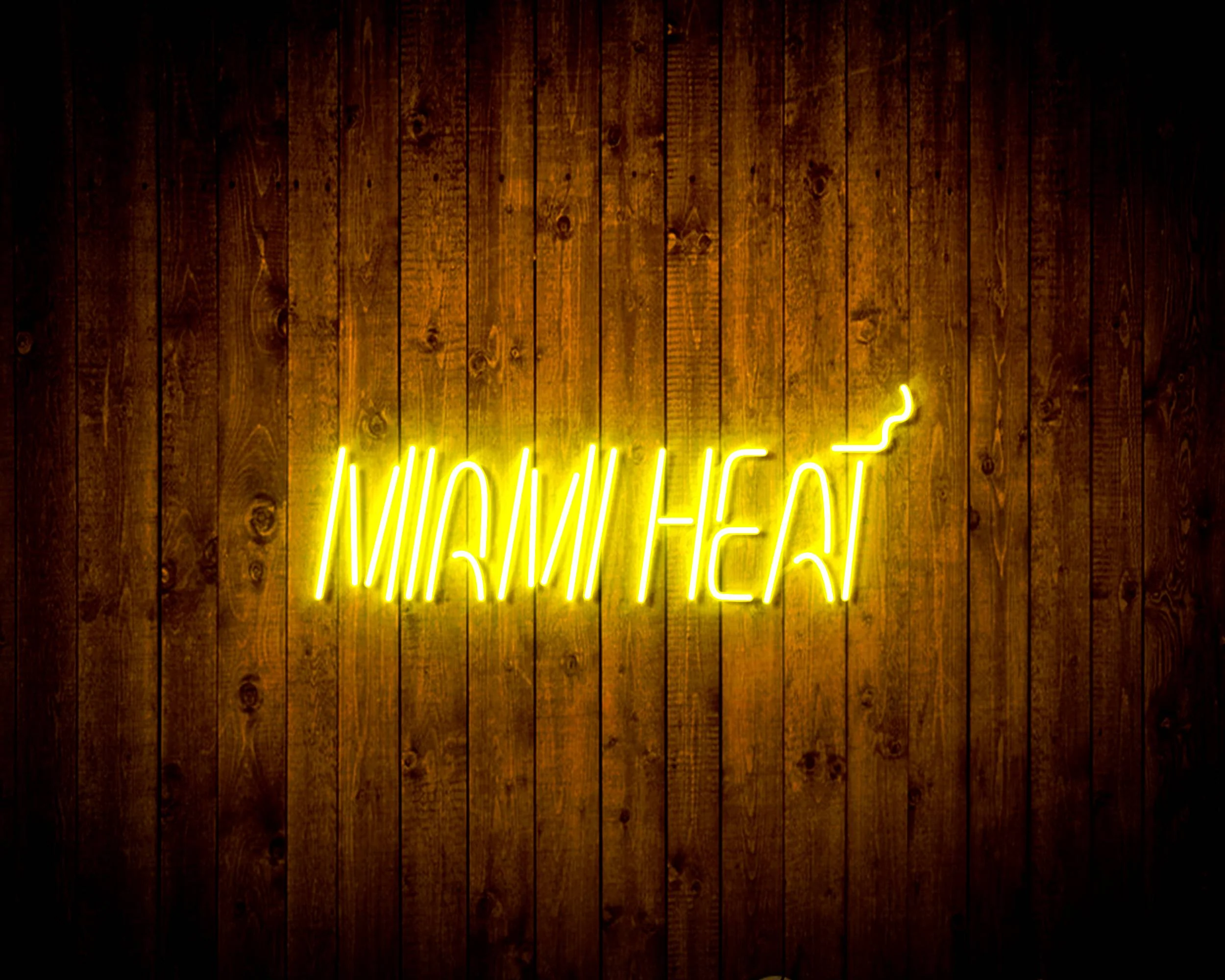 NBA Miami Heat Bar Neon Flex LED Sign - Image 9