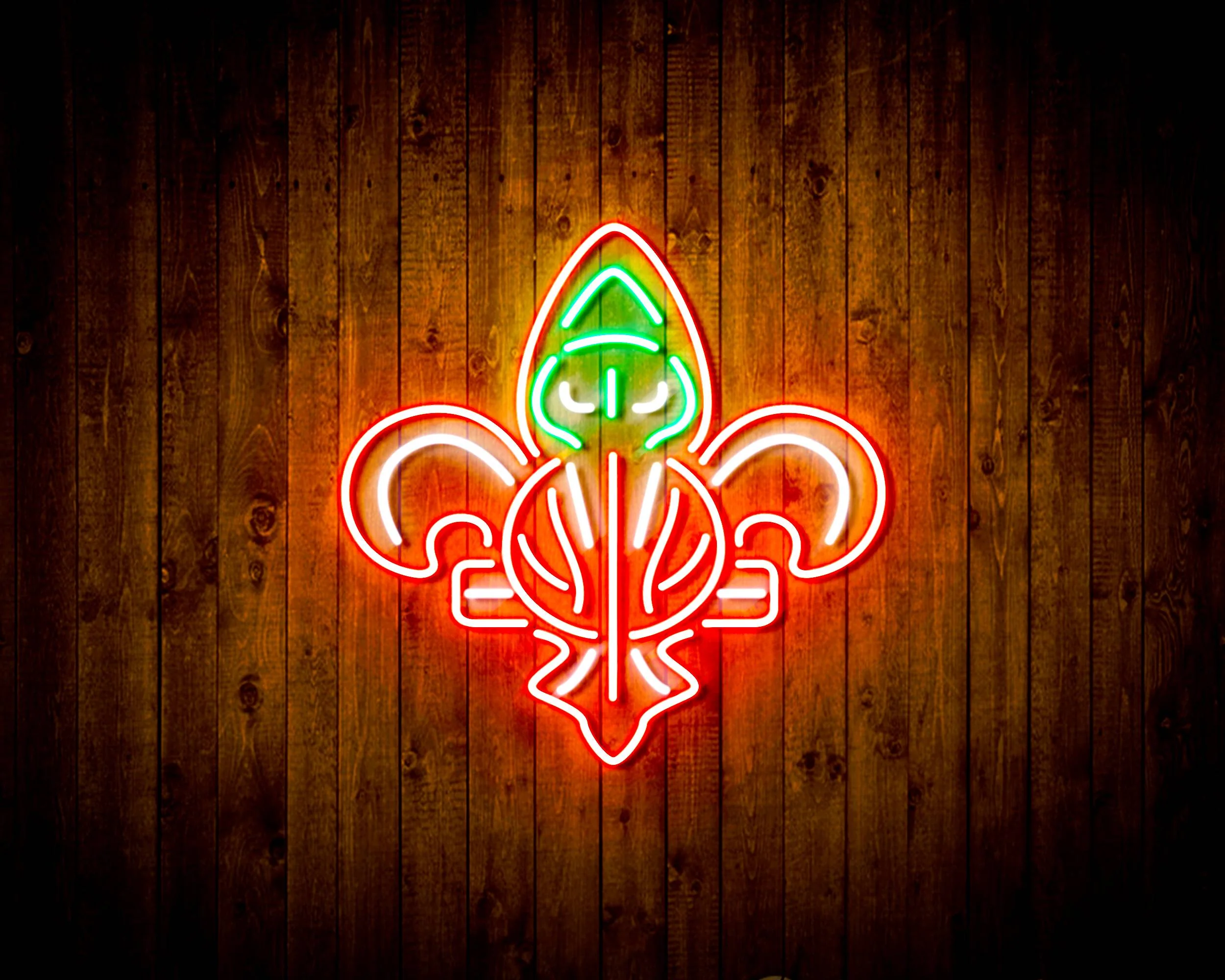 NBA New Orleans Pelicans Bar Neon Flex LED Sign - Image 2