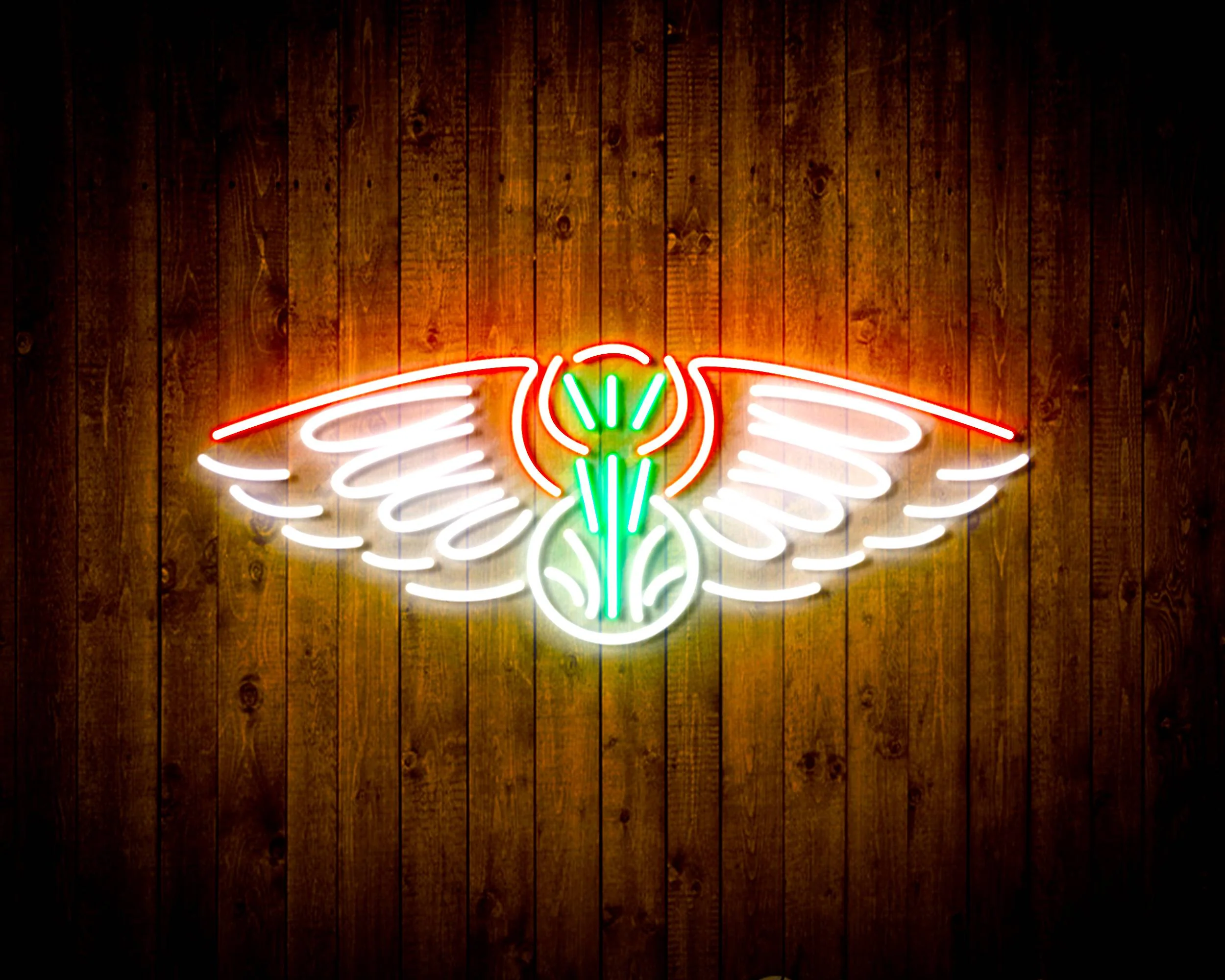 NBA New Orleans Pelicans Bar Neon Flex LED Sign - Image 2