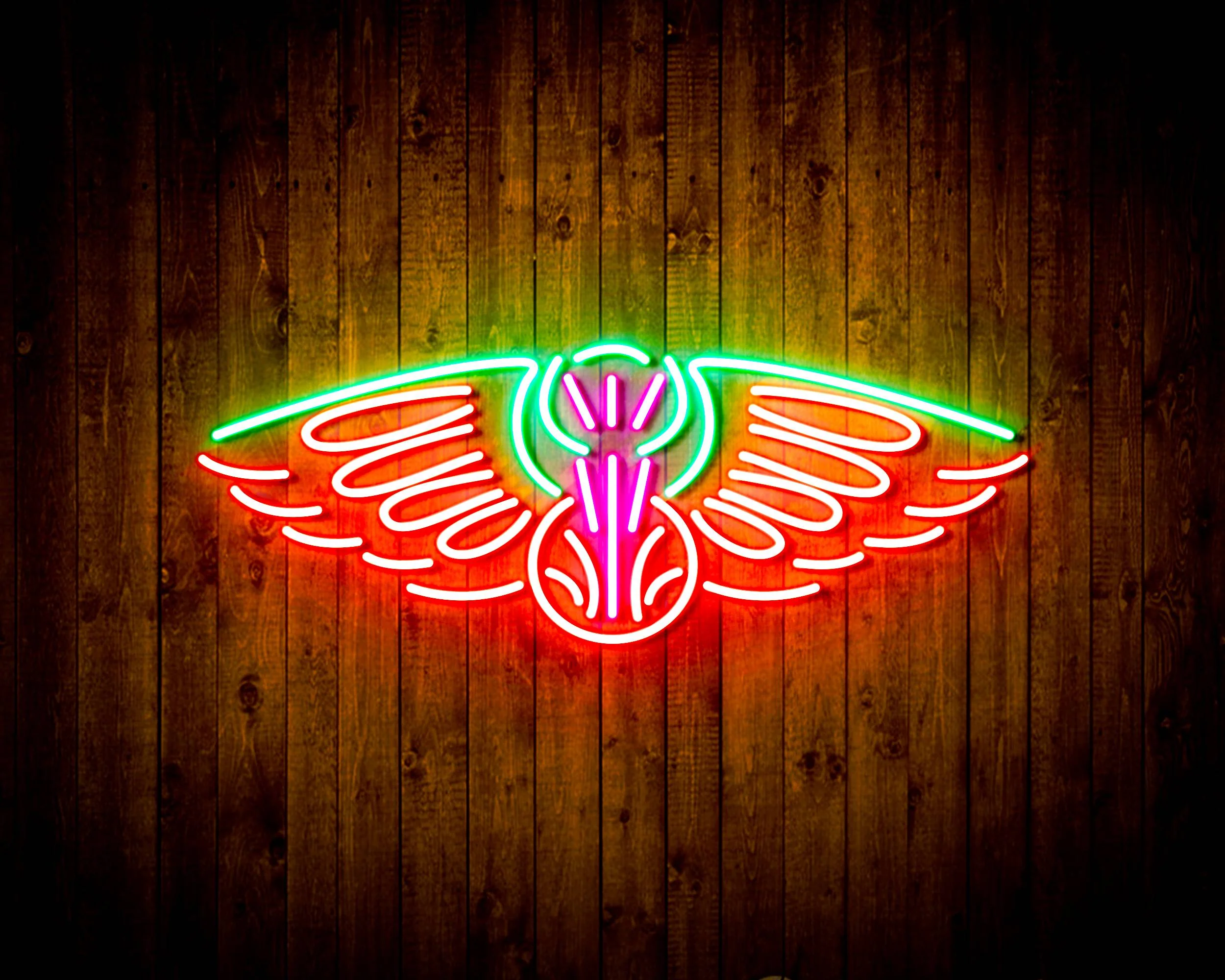 NBA New Orleans Pelicans Bar Neon Flex LED Sign - Image 3