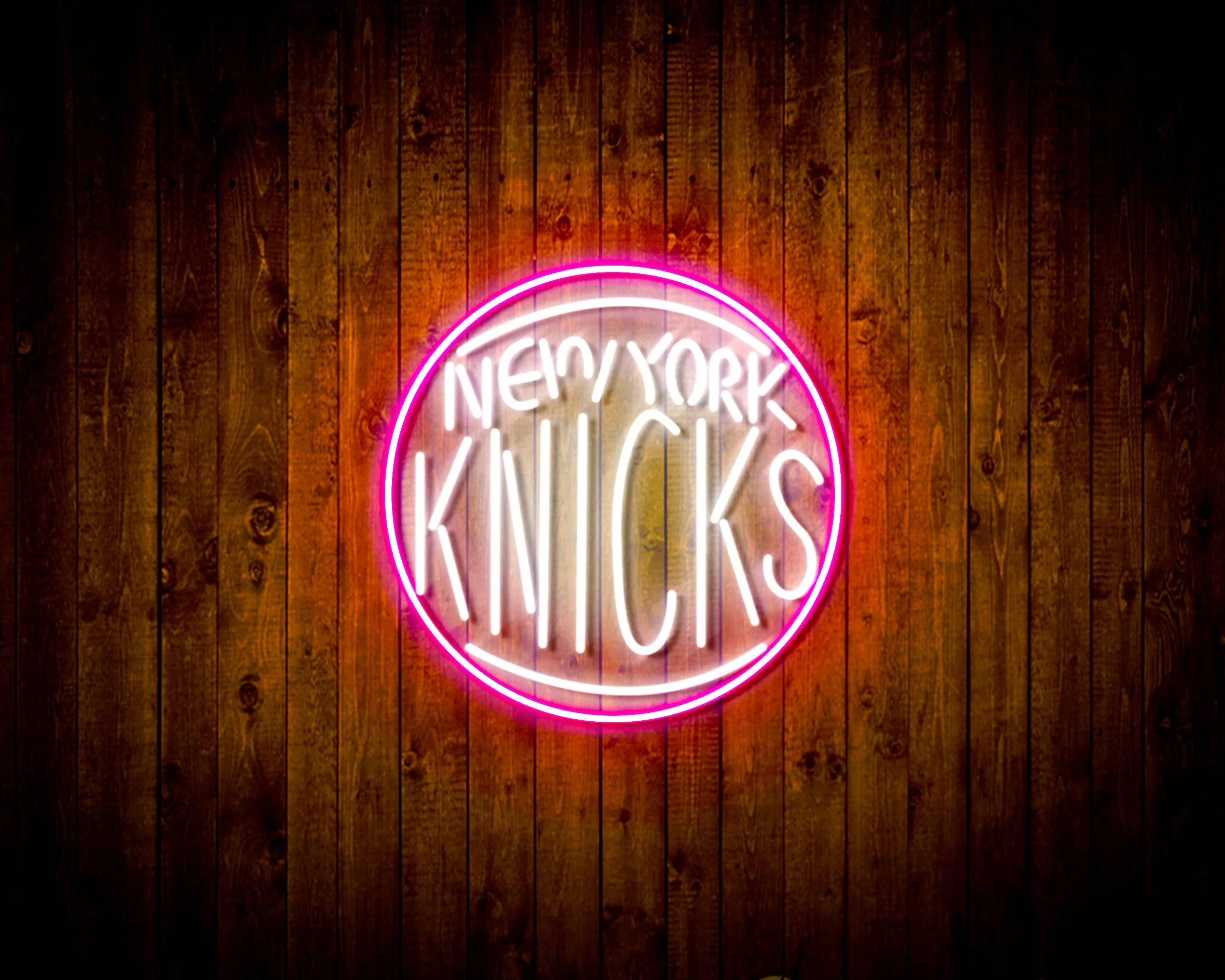 NBA New York Knicks Bar Neon Flex LED Sign - Image 5