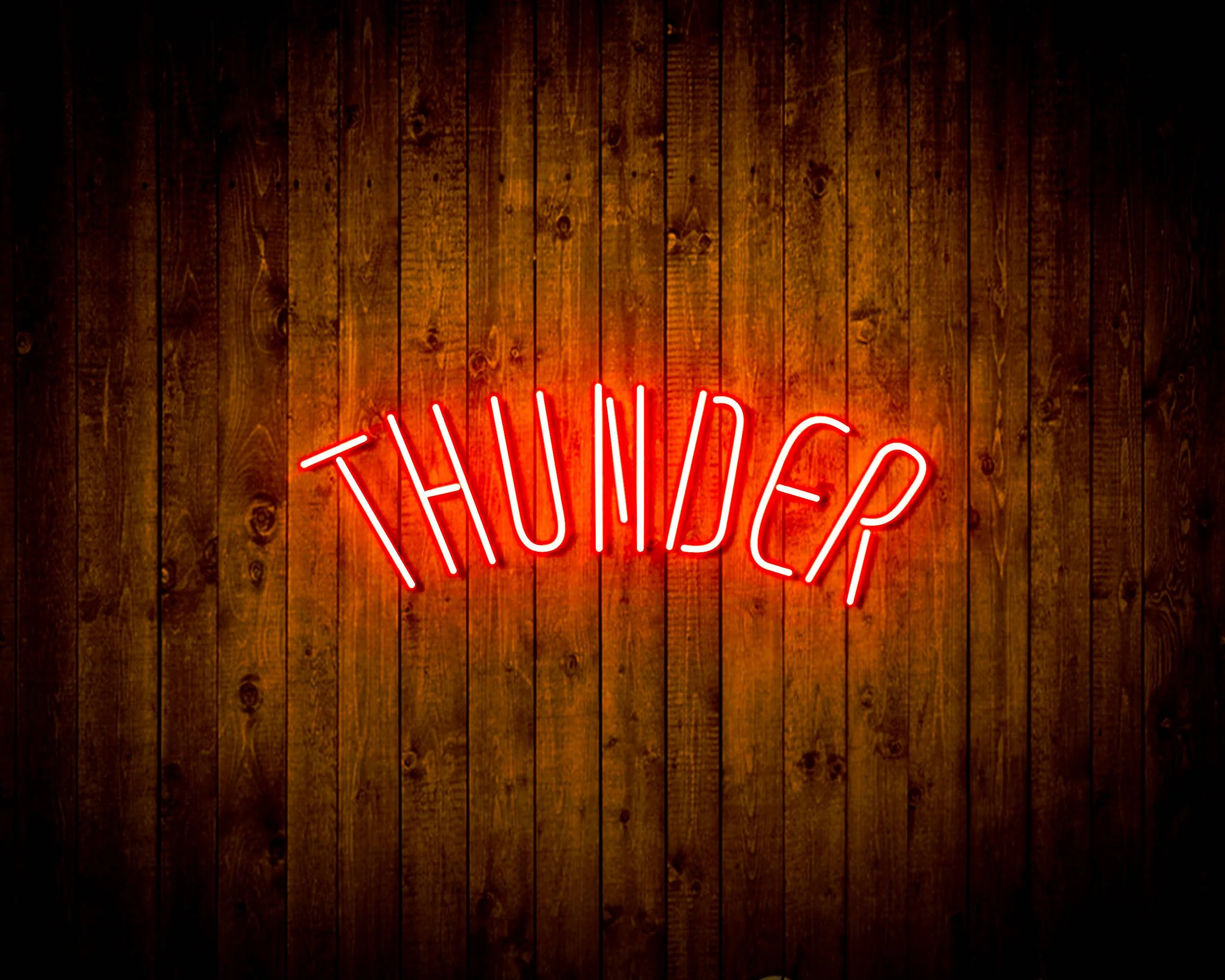NBA Oklahoma City Thunder Bar Neon Flex LED Sign - Image 3