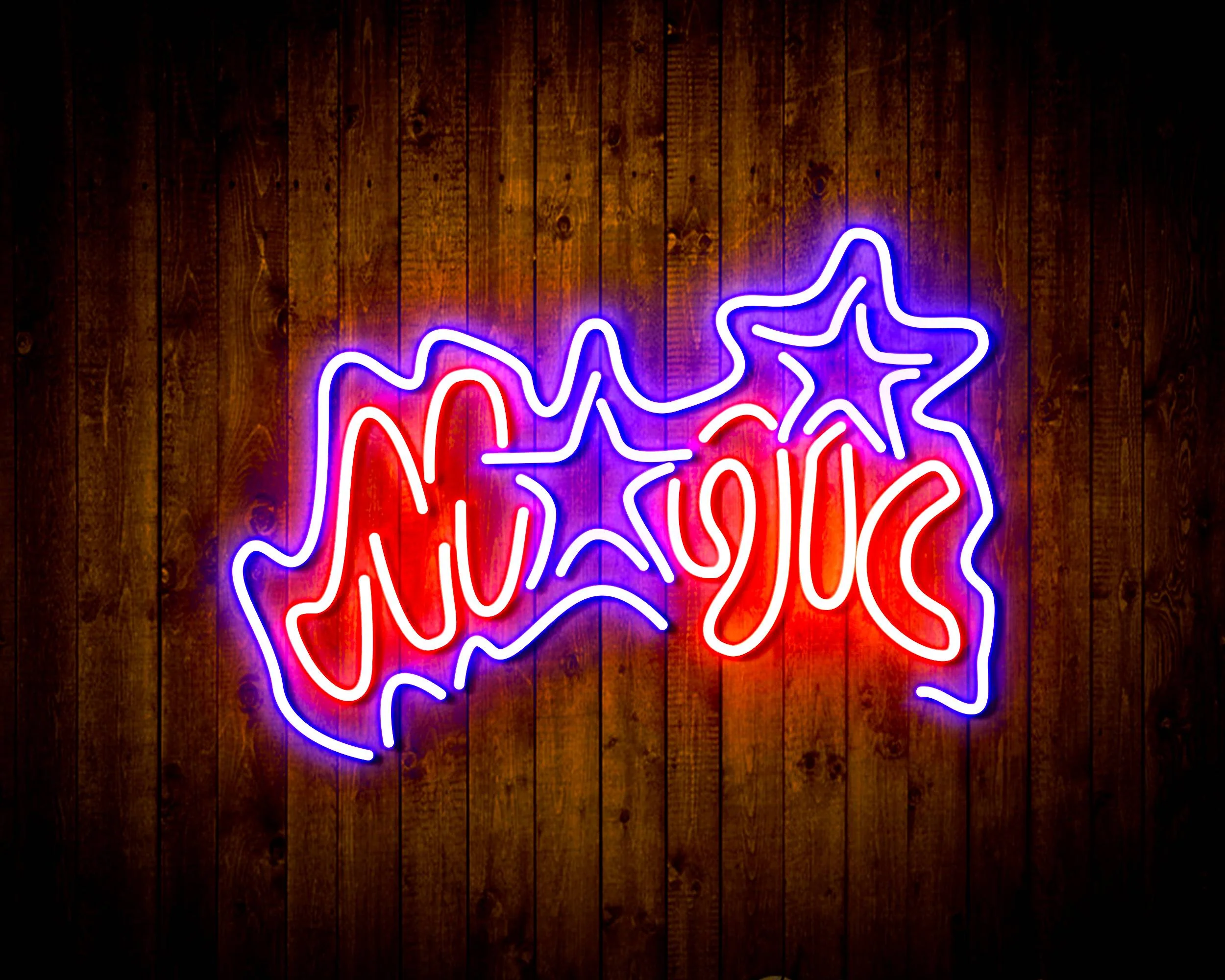 NBA Orlando Magic Bar Neon Flex LED Sign - Image 2