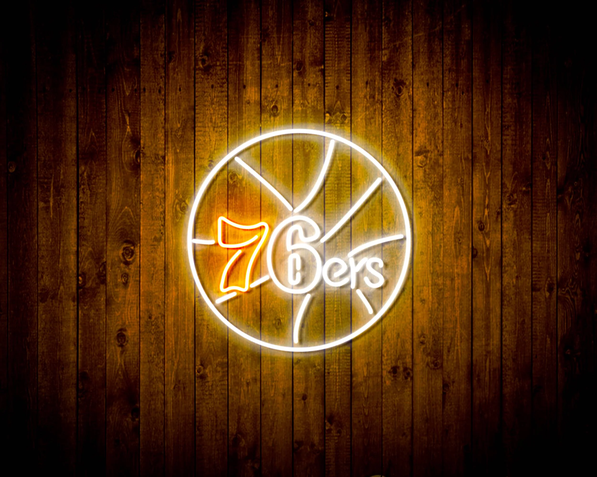 NBA Philadelphia 76ers Bar Neon Flex LED Sign - Image 11
