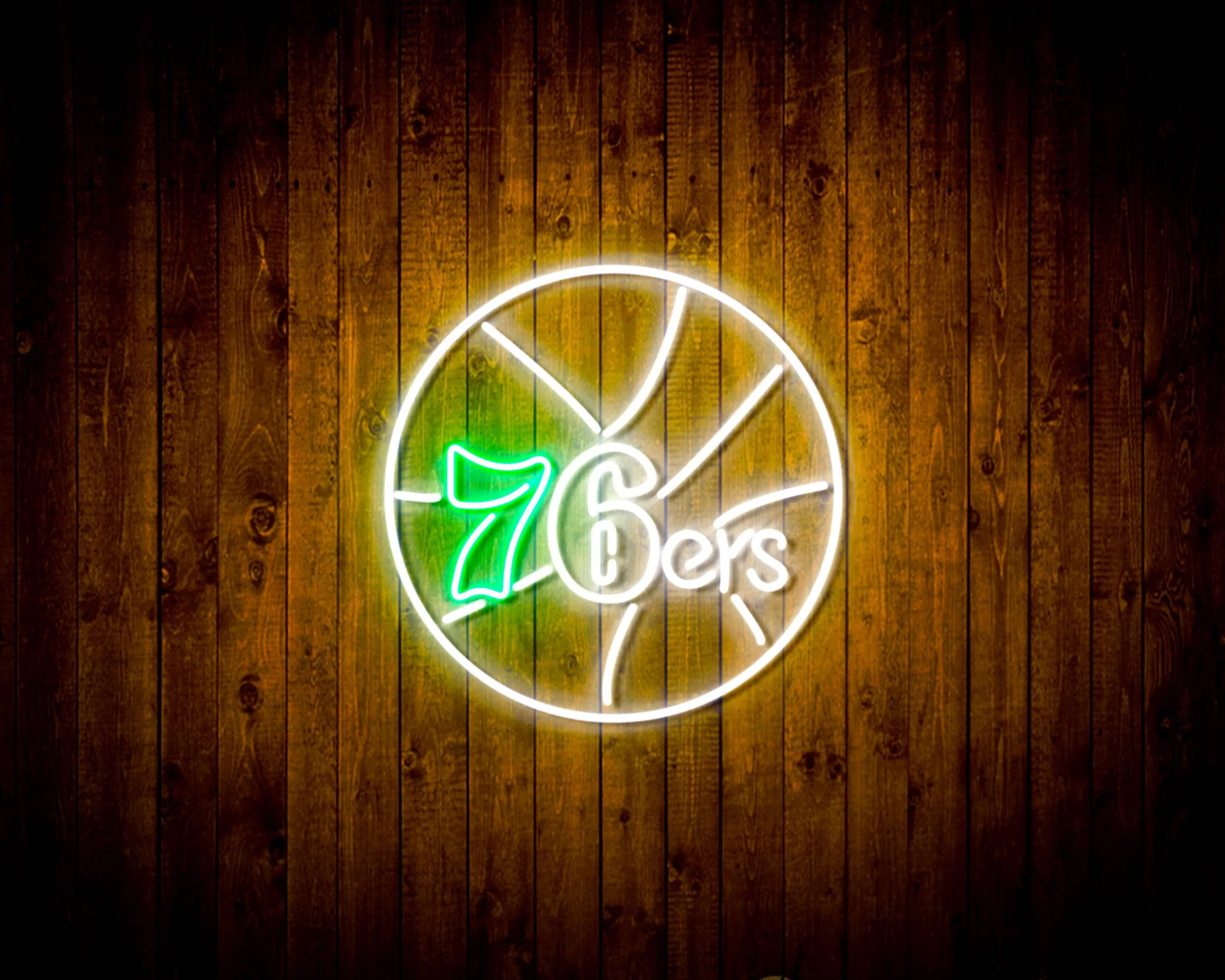 NBA Philadelphia 76ers Bar Neon Flex LED Sign - Image 6