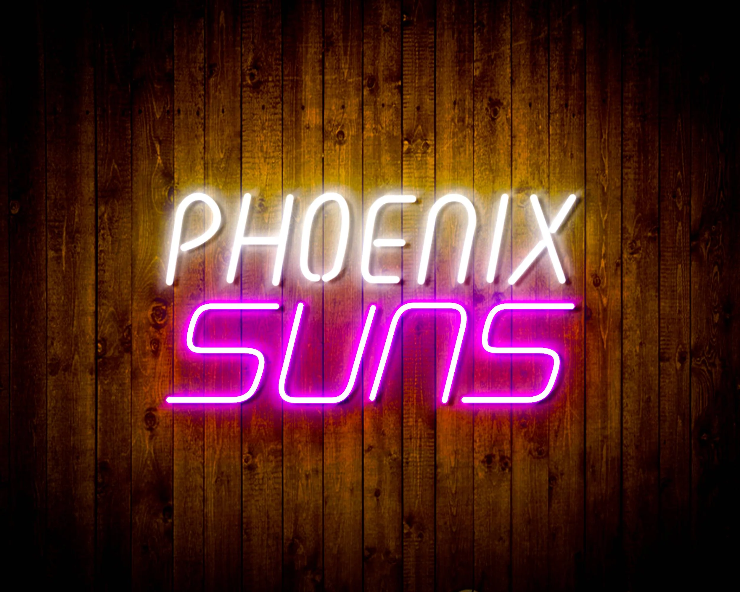 NBA Phoenix Suns Bar Neon Flex LED Sign - Image 4