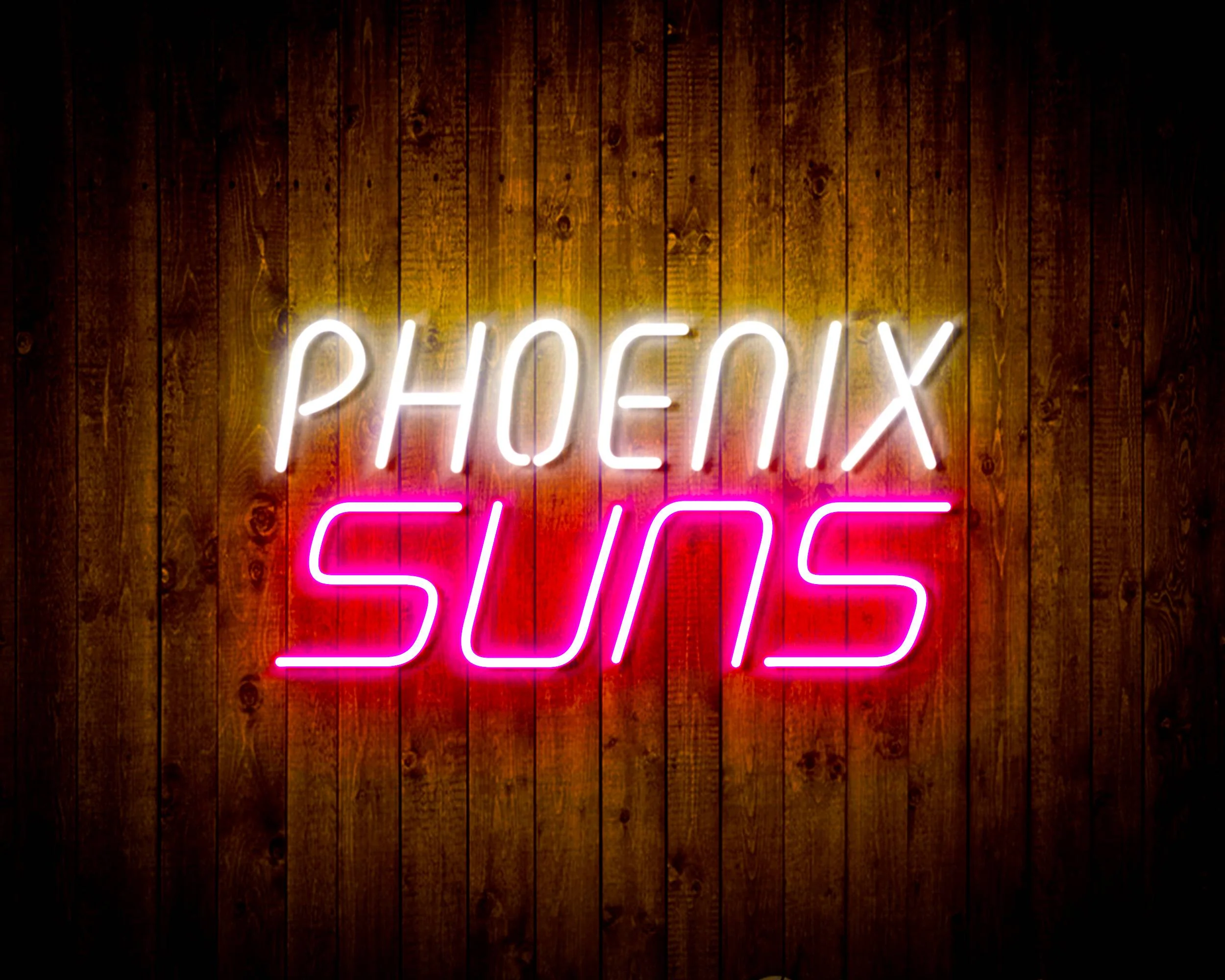 NBA Phoenix Suns Bar Neon Flex LED Sign - Image 5
