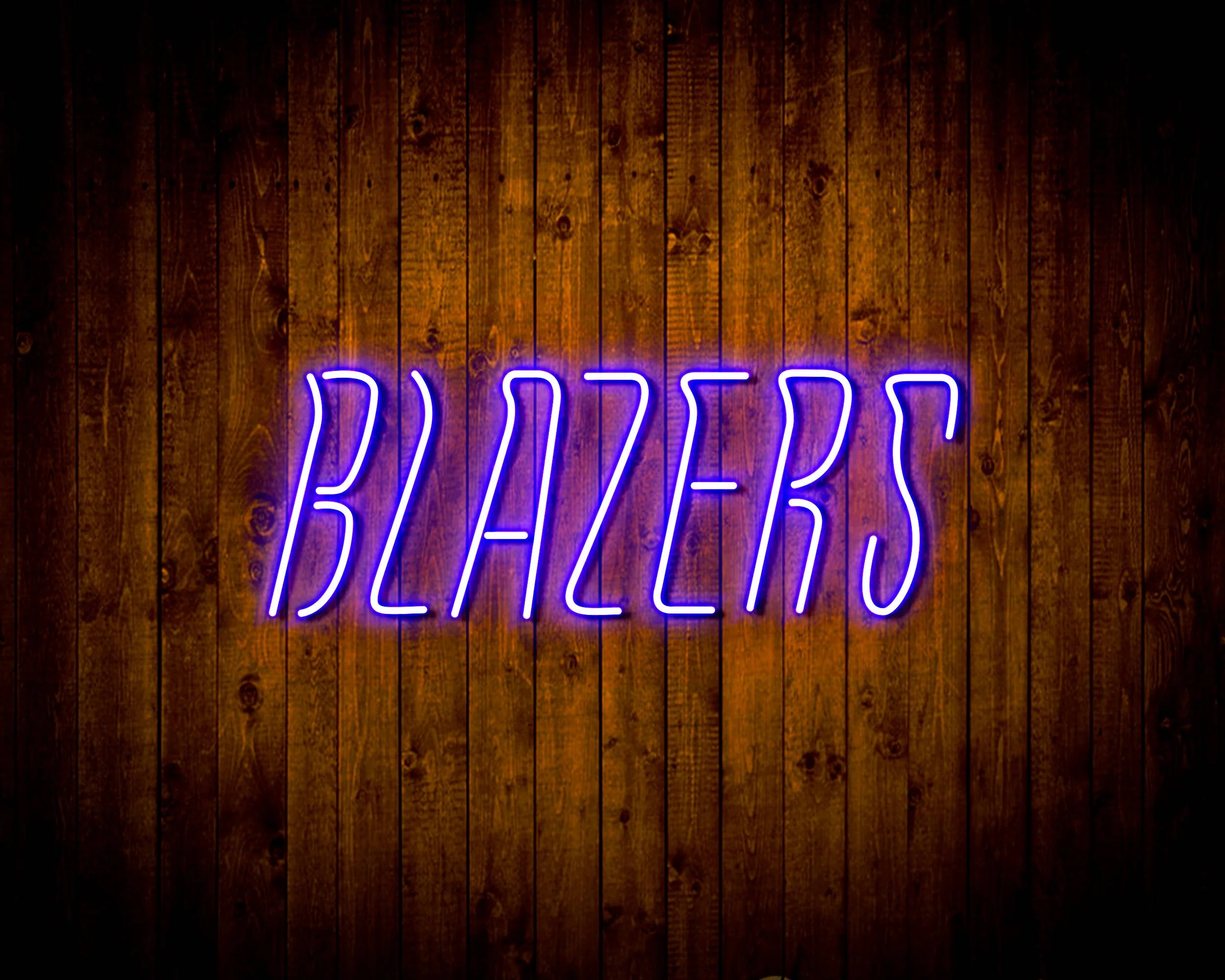 NBA Portland Trail Blazers Bar Neon Flex LED Sign - Image 2
