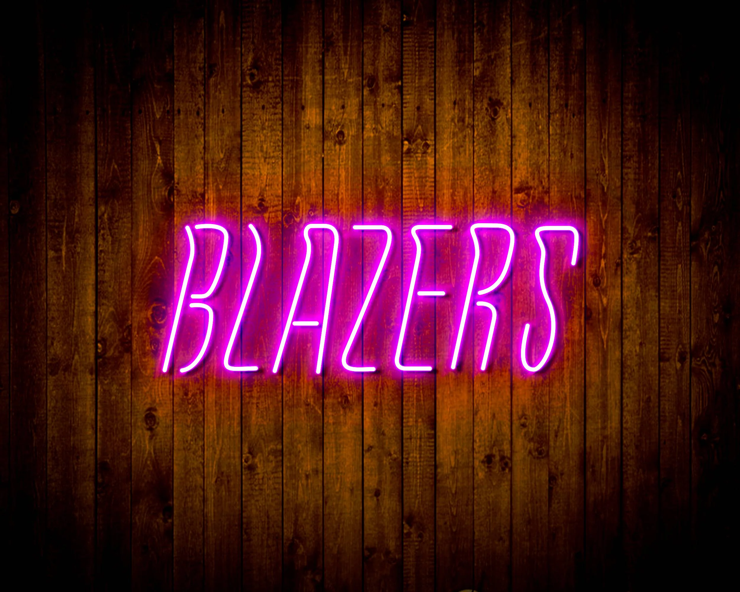NBA Portland Trail Blazers Bar Neon Flex LED Sign - Image 6