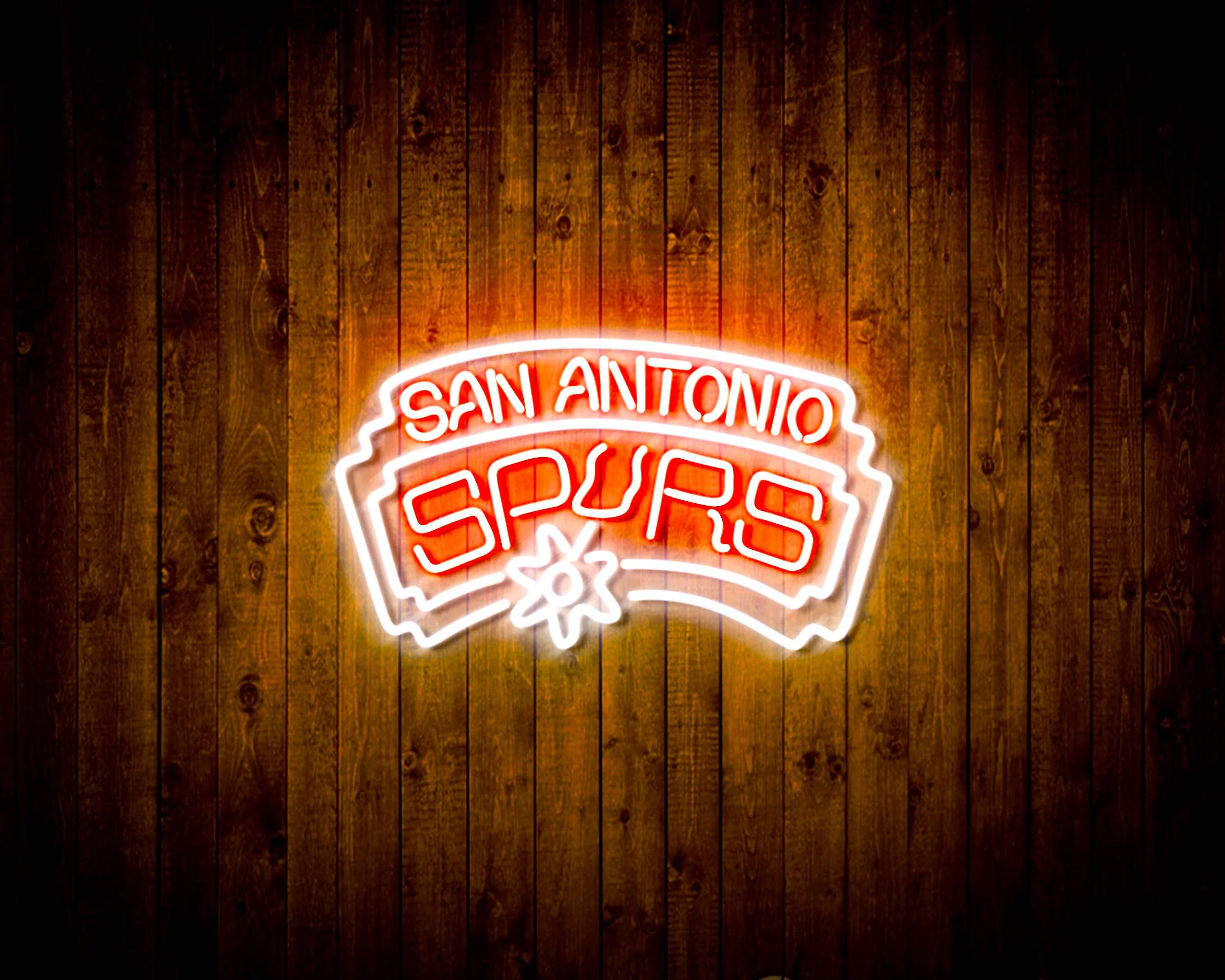 NBA San Antonio Spurs Bar Neon Flex LED Sign - Image 10