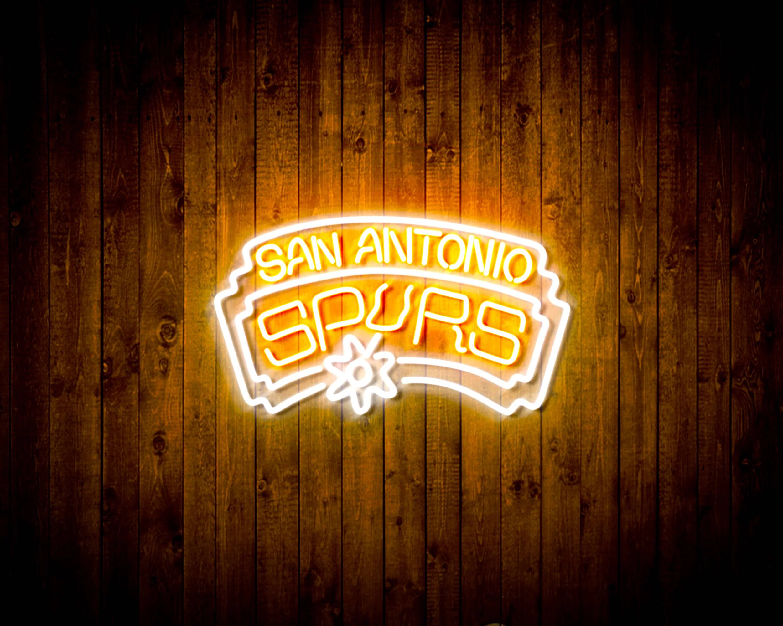 NBA San Antonio Spurs Bar Neon Flex LED Sign - Image 11