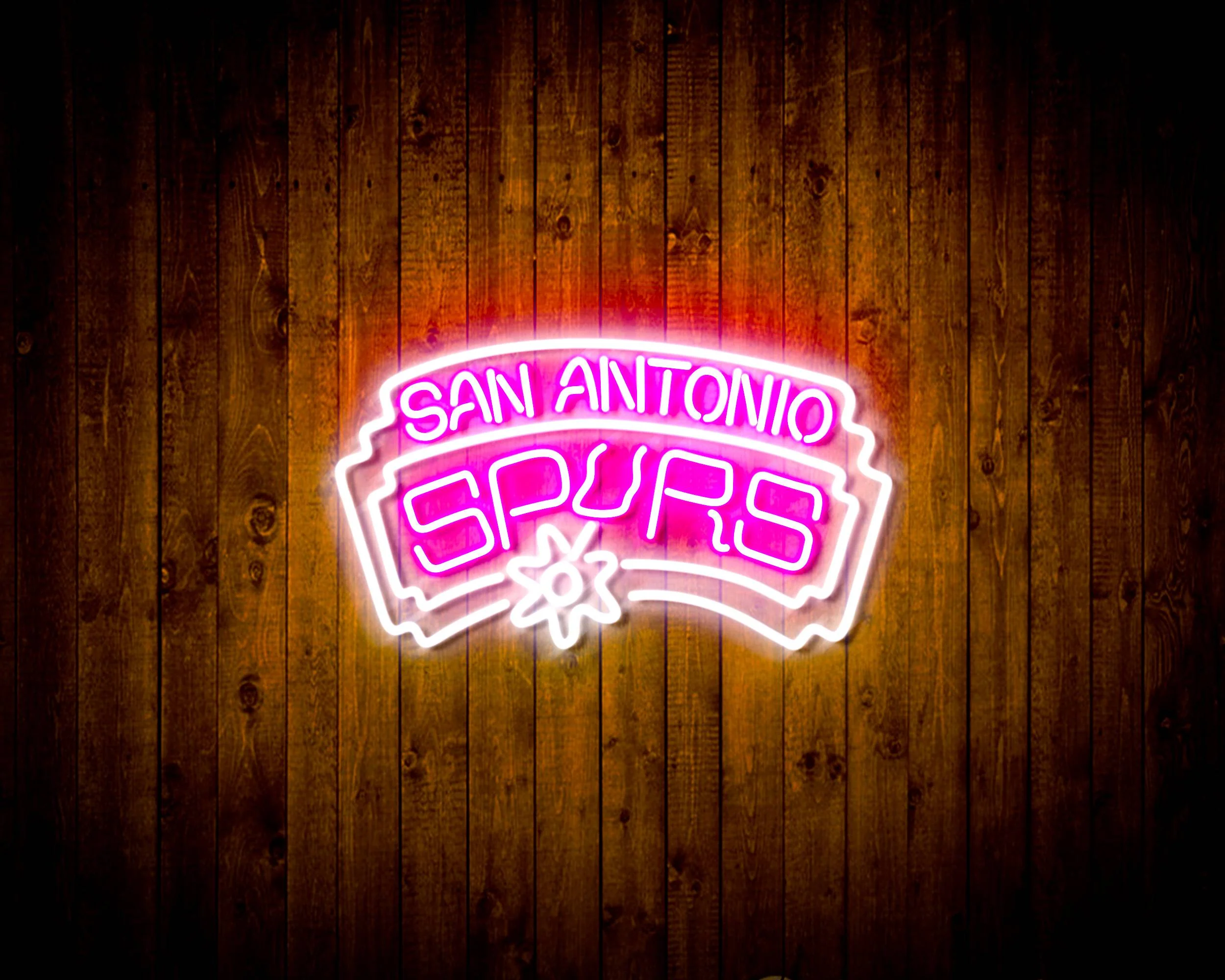 NBA San Antonio Spurs Bar Neon Flex LED Sign - Image 5