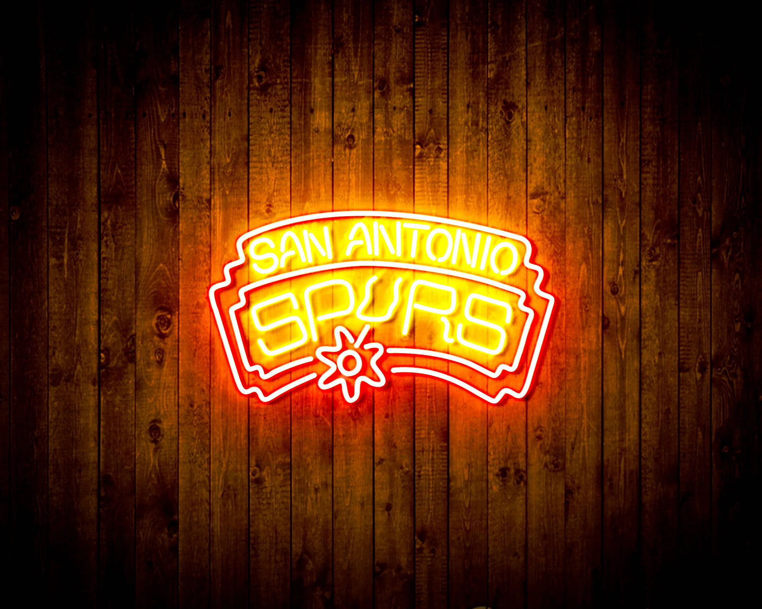 NBA San Antonio Spurs Bar Neon Flex LED Sign - Image 7