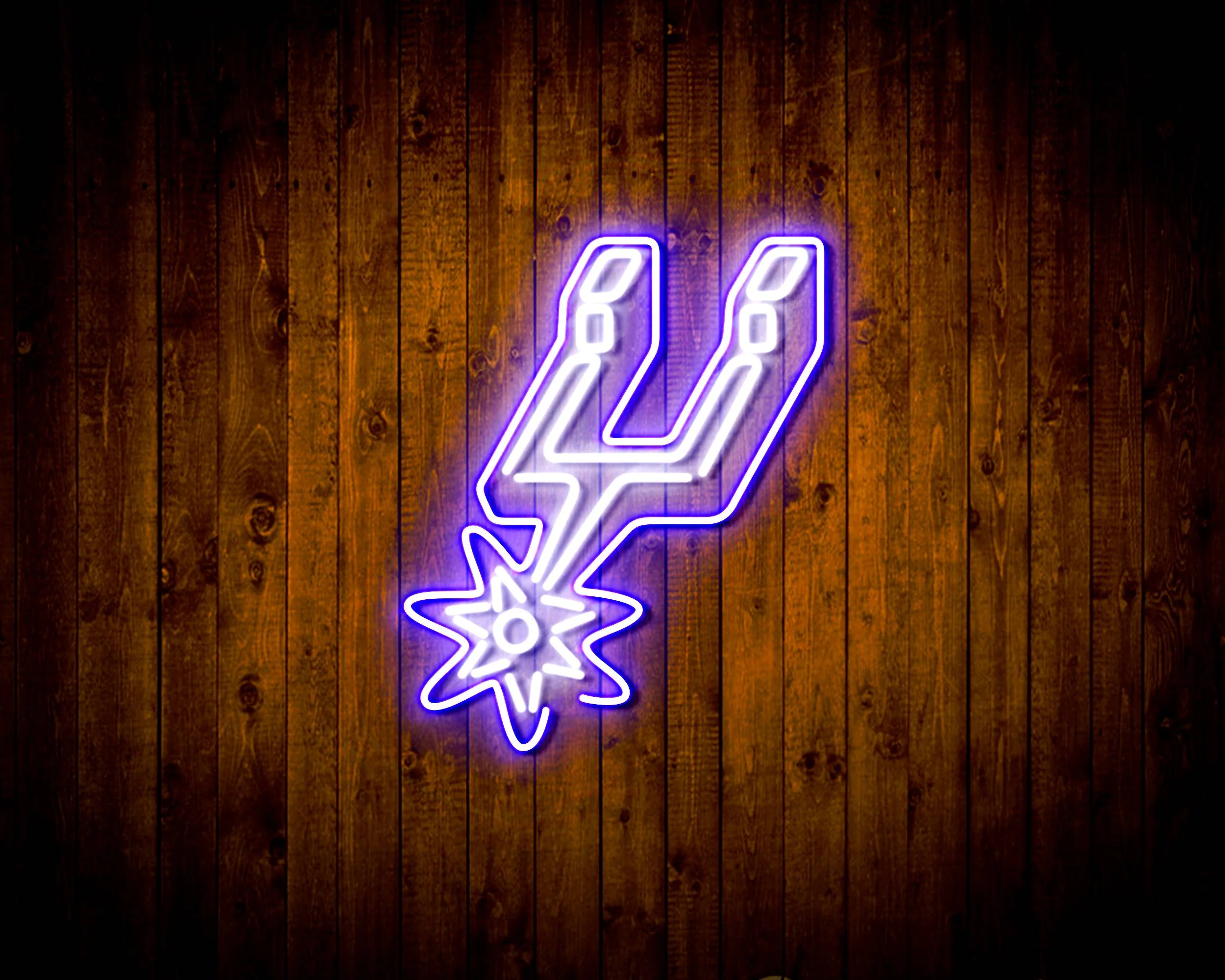 NBA San Antonio Spurs Bar Neon Flex LED Sign - Image 6