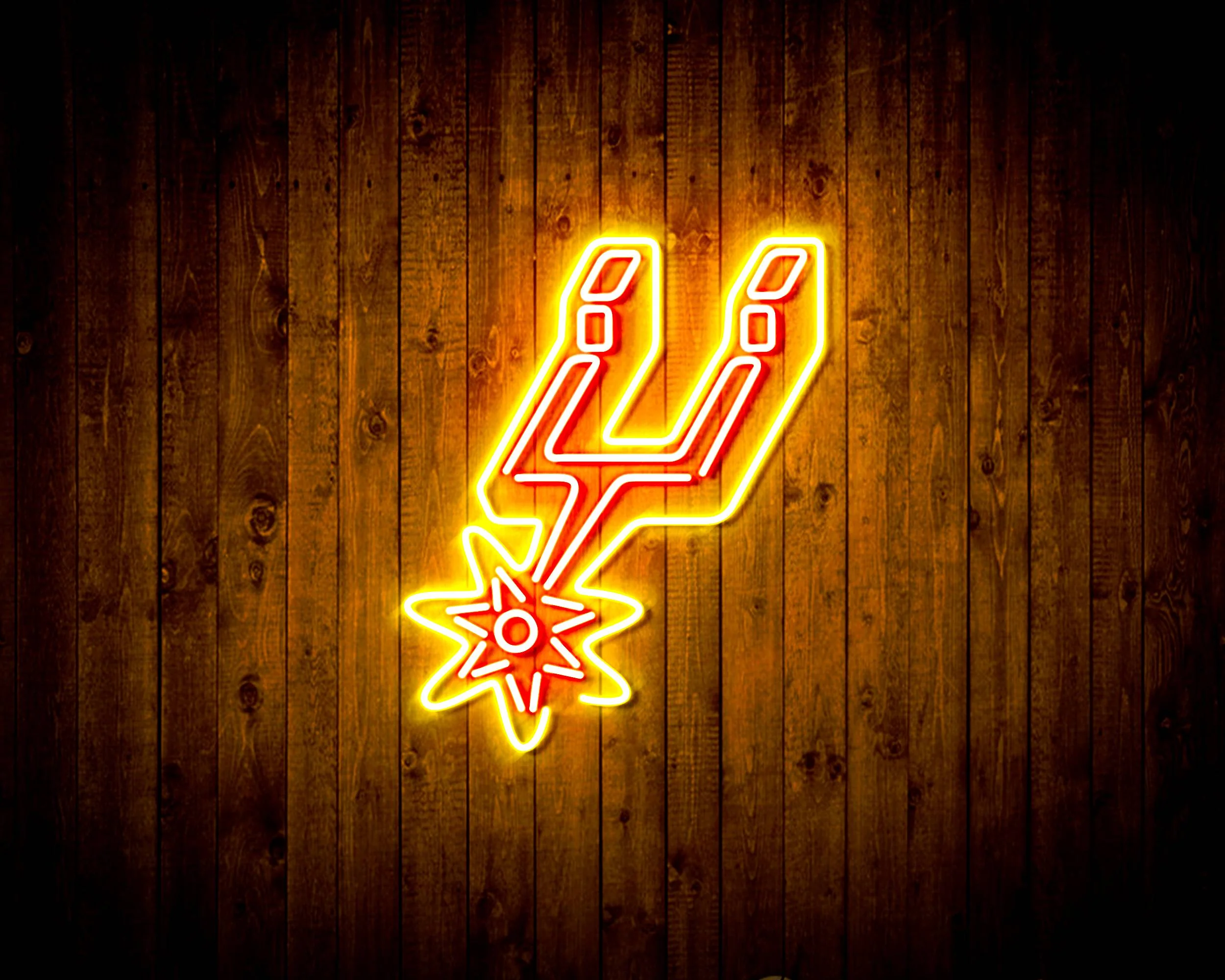 NBA San Antonio Spurs Bar Neon Flex LED Sign - Image 8