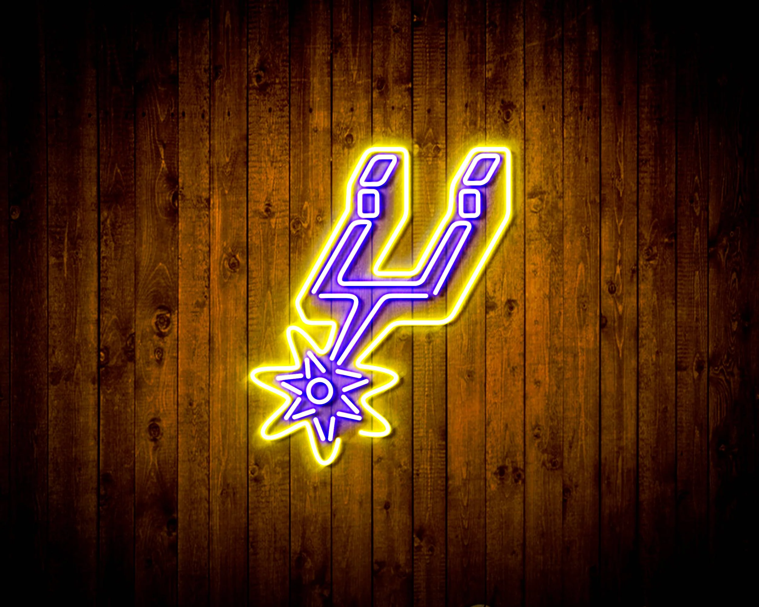 NBA San Antonio Spurs Bar Neon Flex LED Sign - Image 9