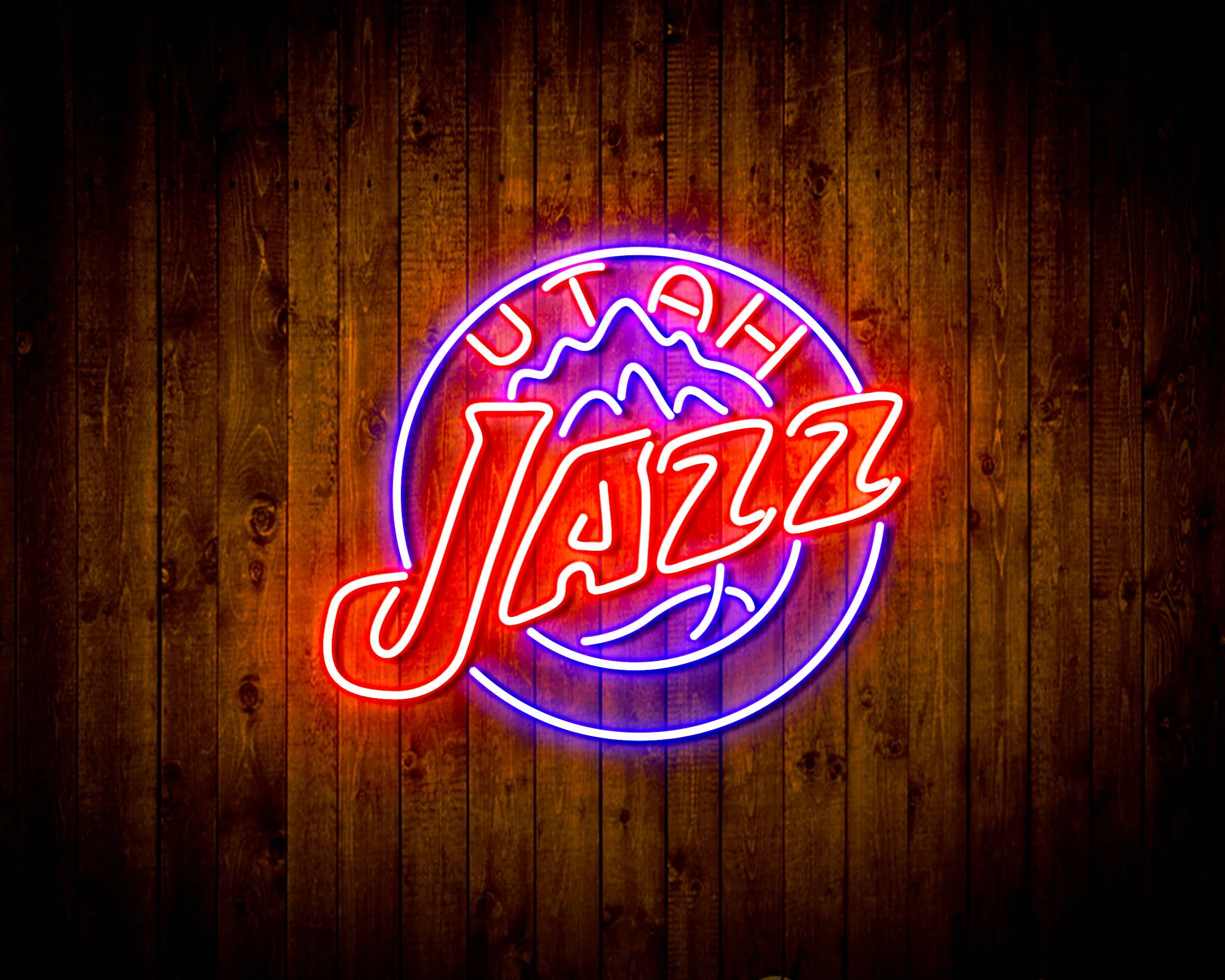 NBA Utah Jazz Bar Neon Flex LED Sign - Image 3