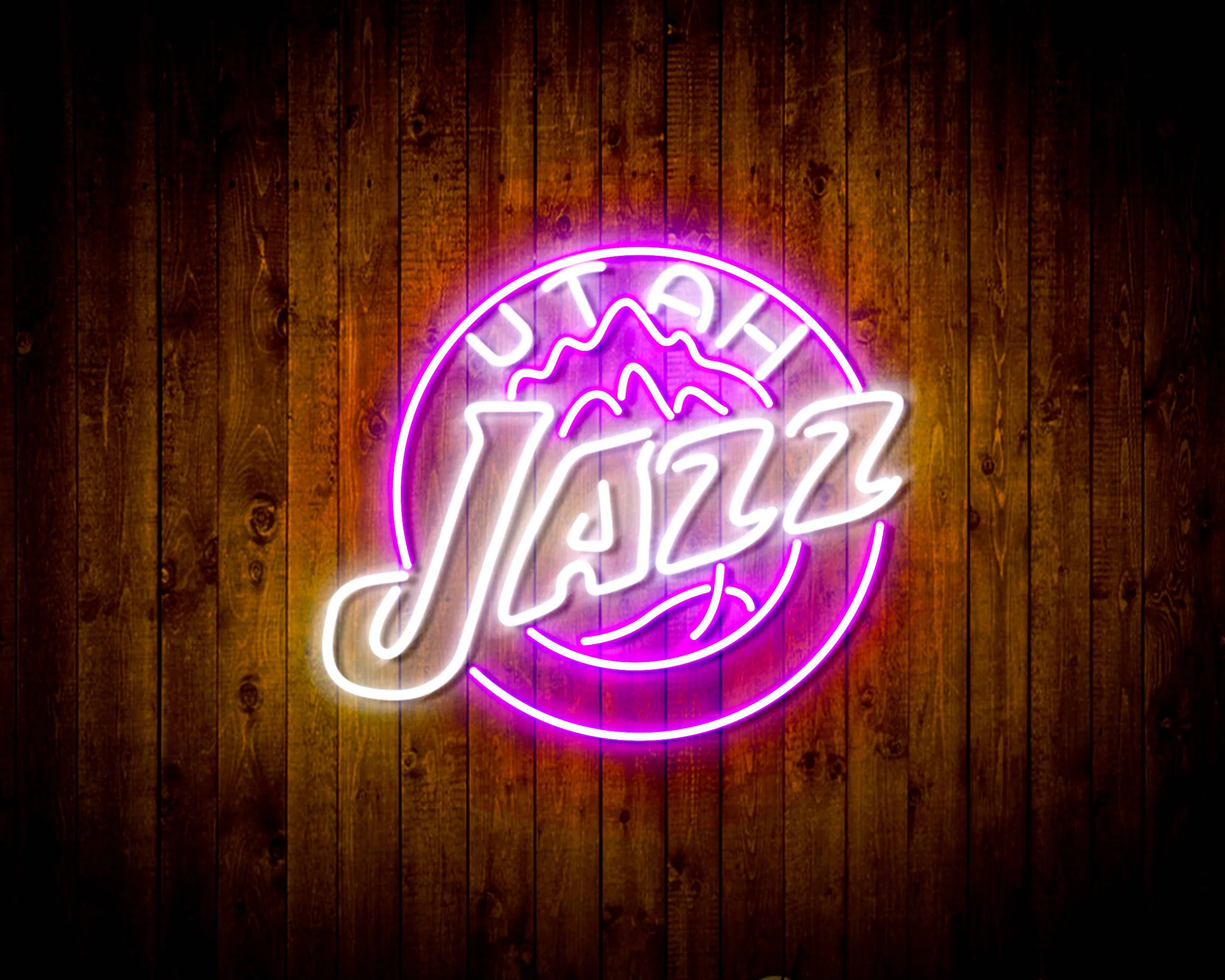 NBA Utah Jazz Bar Neon Flex LED Sign - Image 4