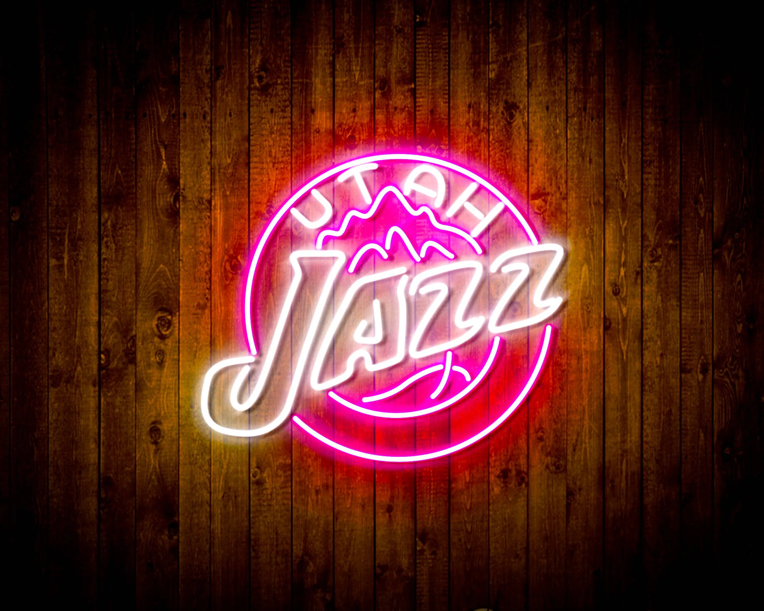 NBA Utah Jazz Bar Neon Flex LED Sign - Image 5