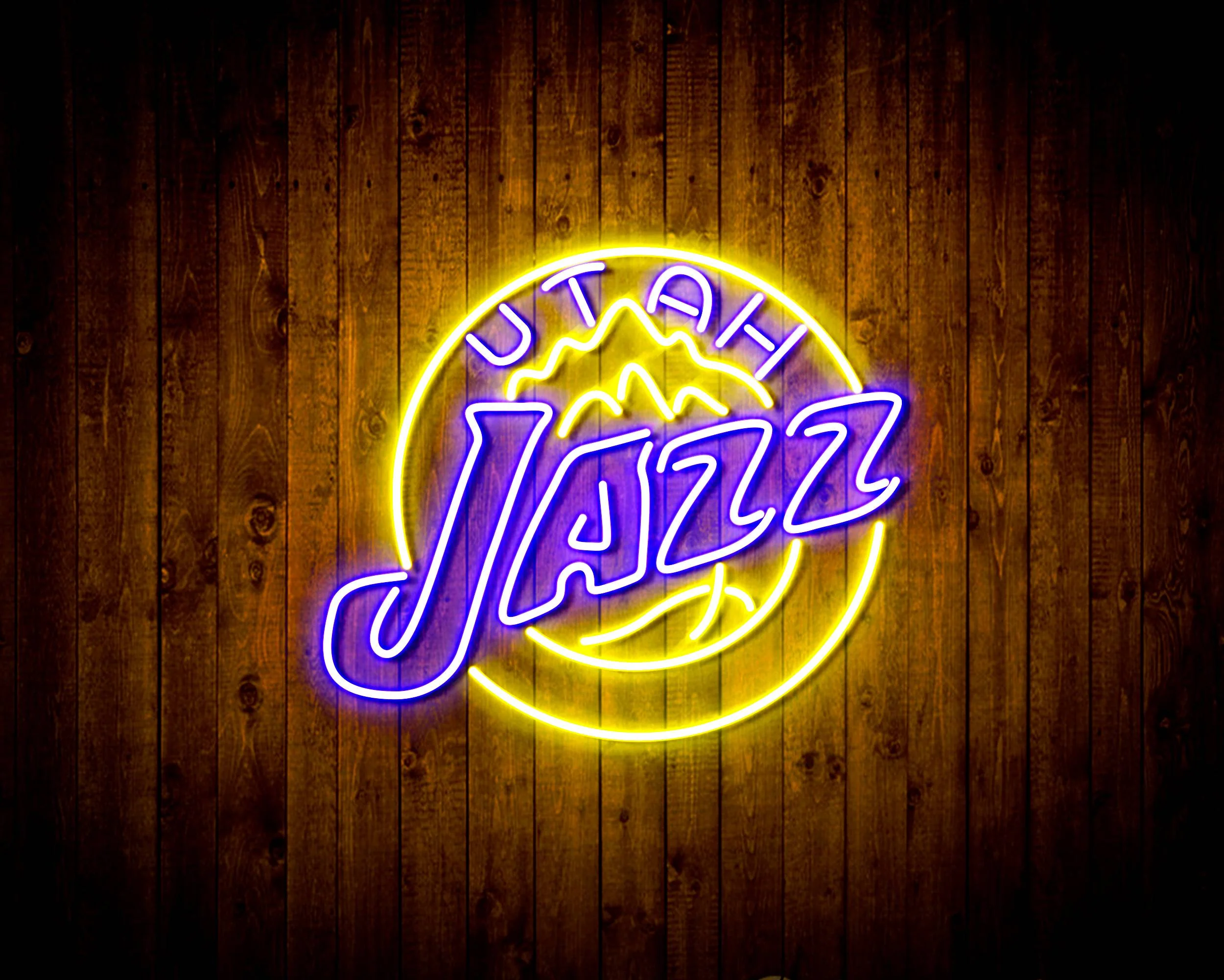 NBA Utah Jazz Bar Neon Flex LED Sign - Image 8
