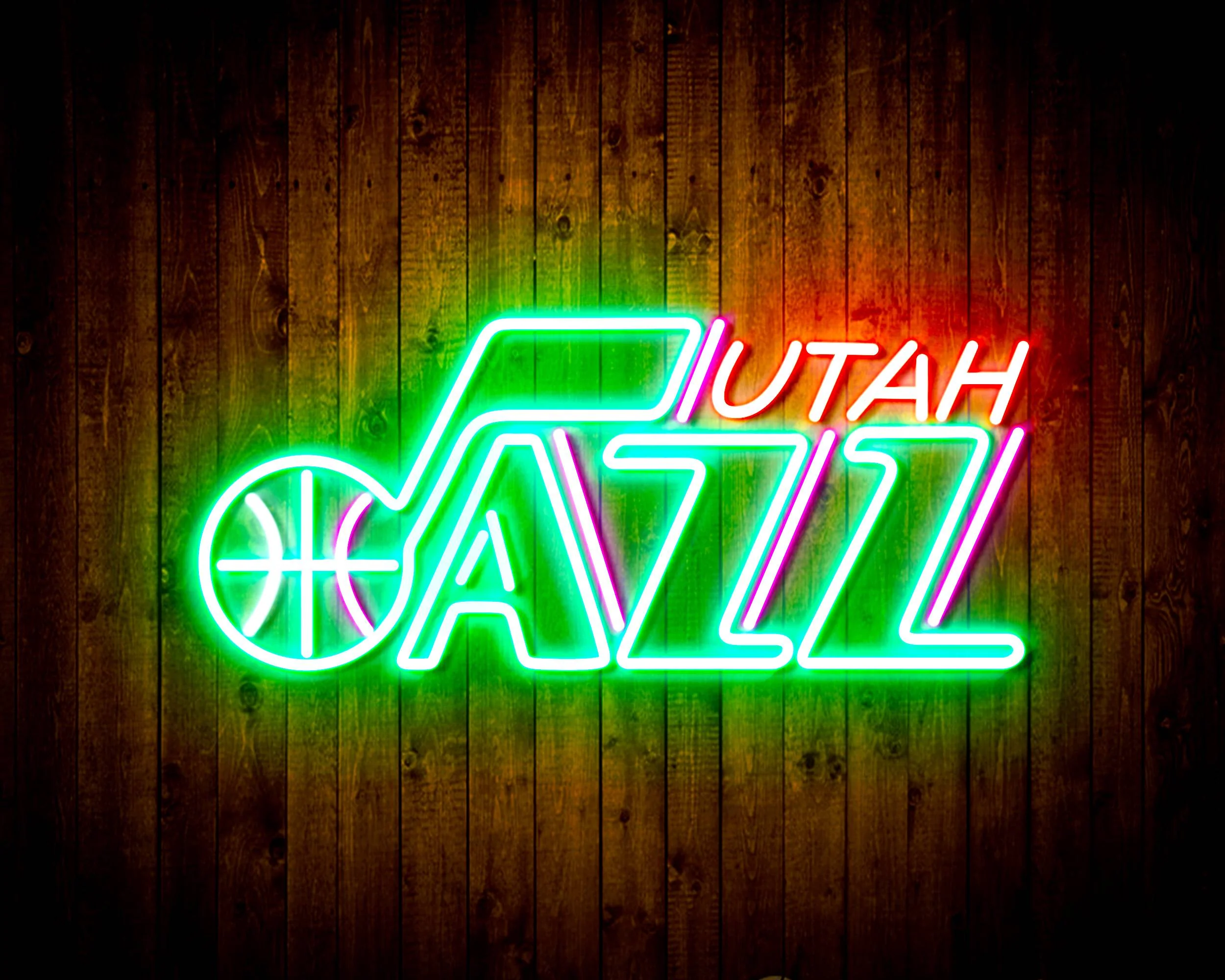 NBA Utah Jazz Bar Neon Flex LED Sign - Image 3