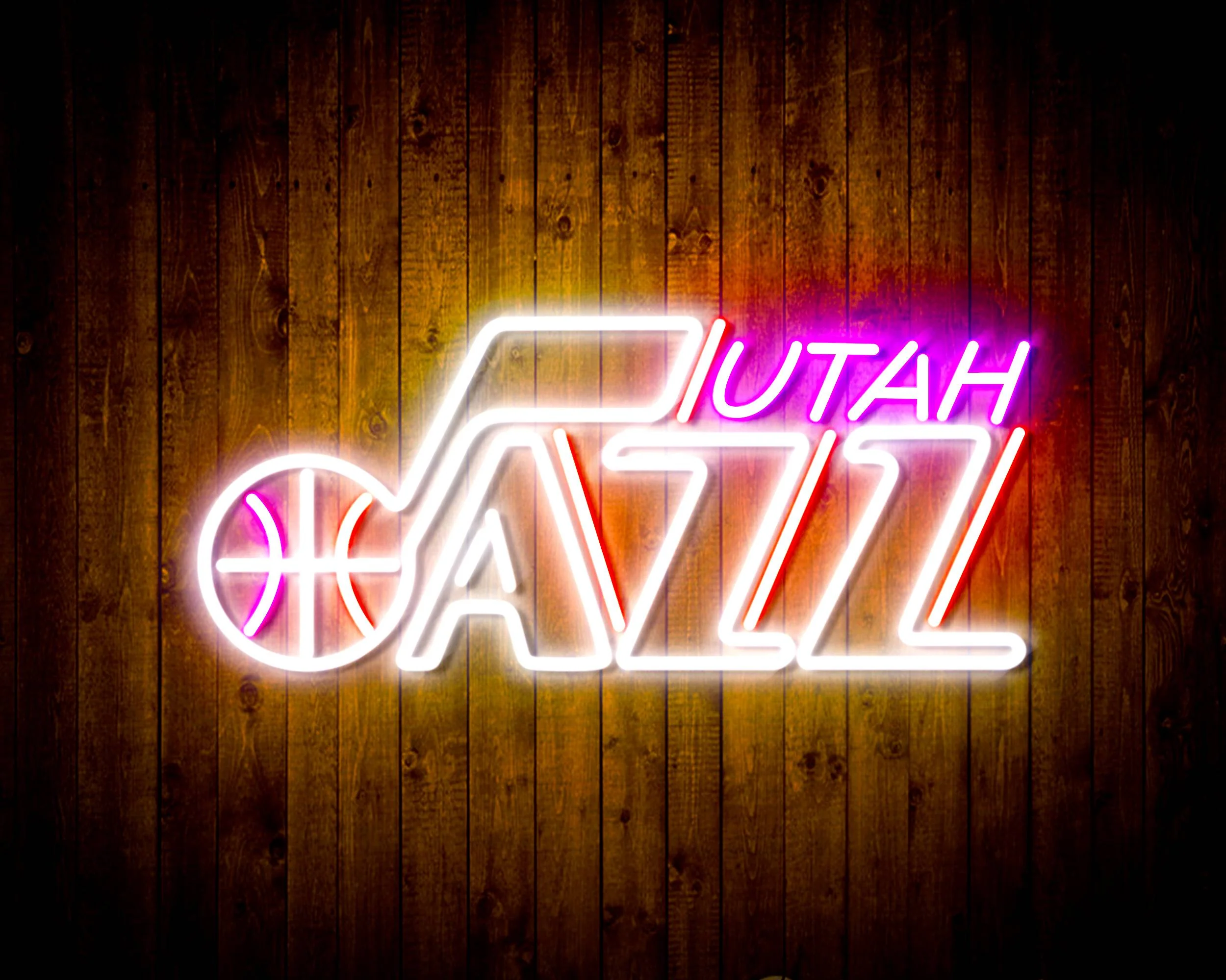 NBA Utah Jazz Bar Neon Flex LED Sign - Image 4