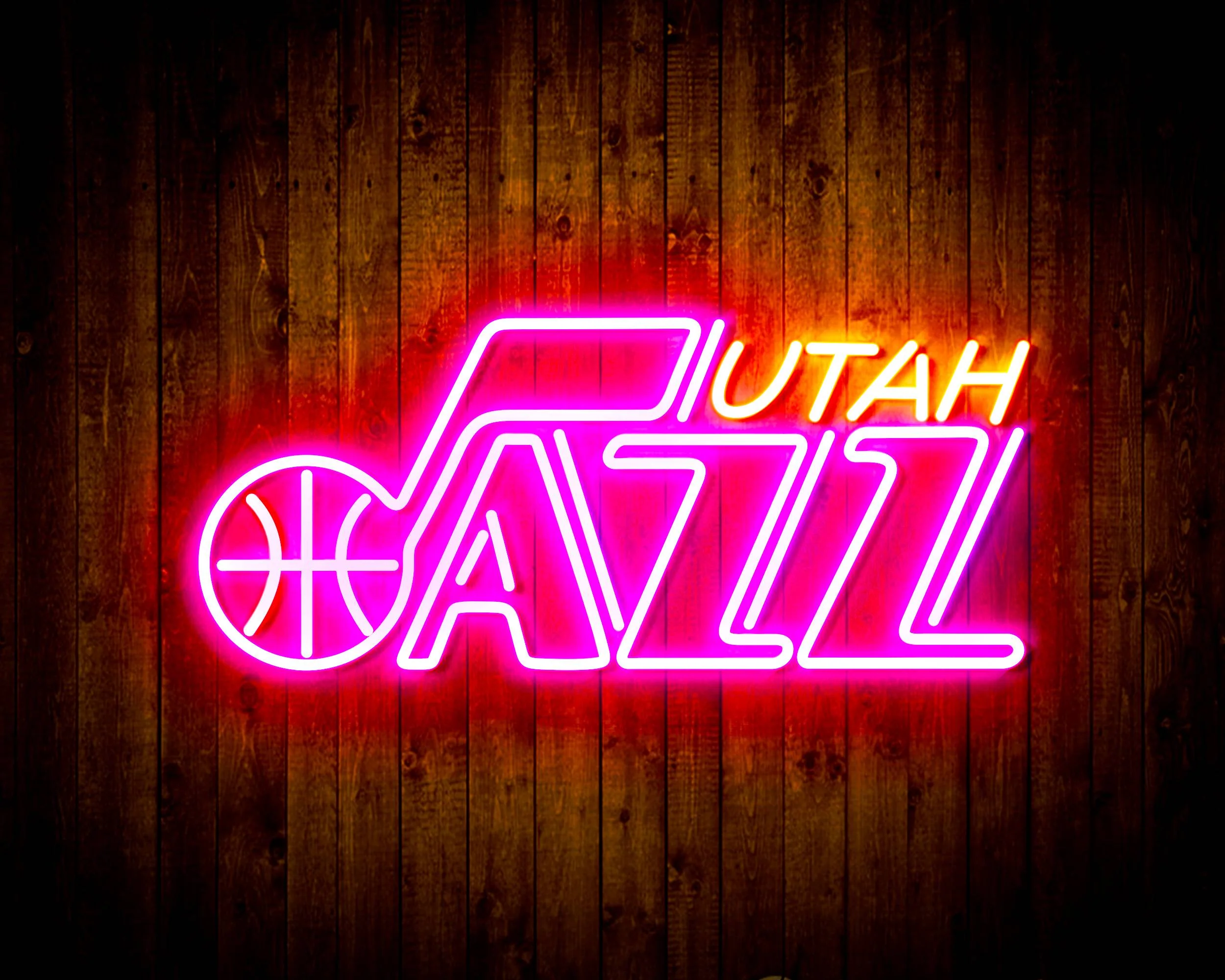 NBA Utah Jazz Bar Neon Flex LED Sign - Image 5