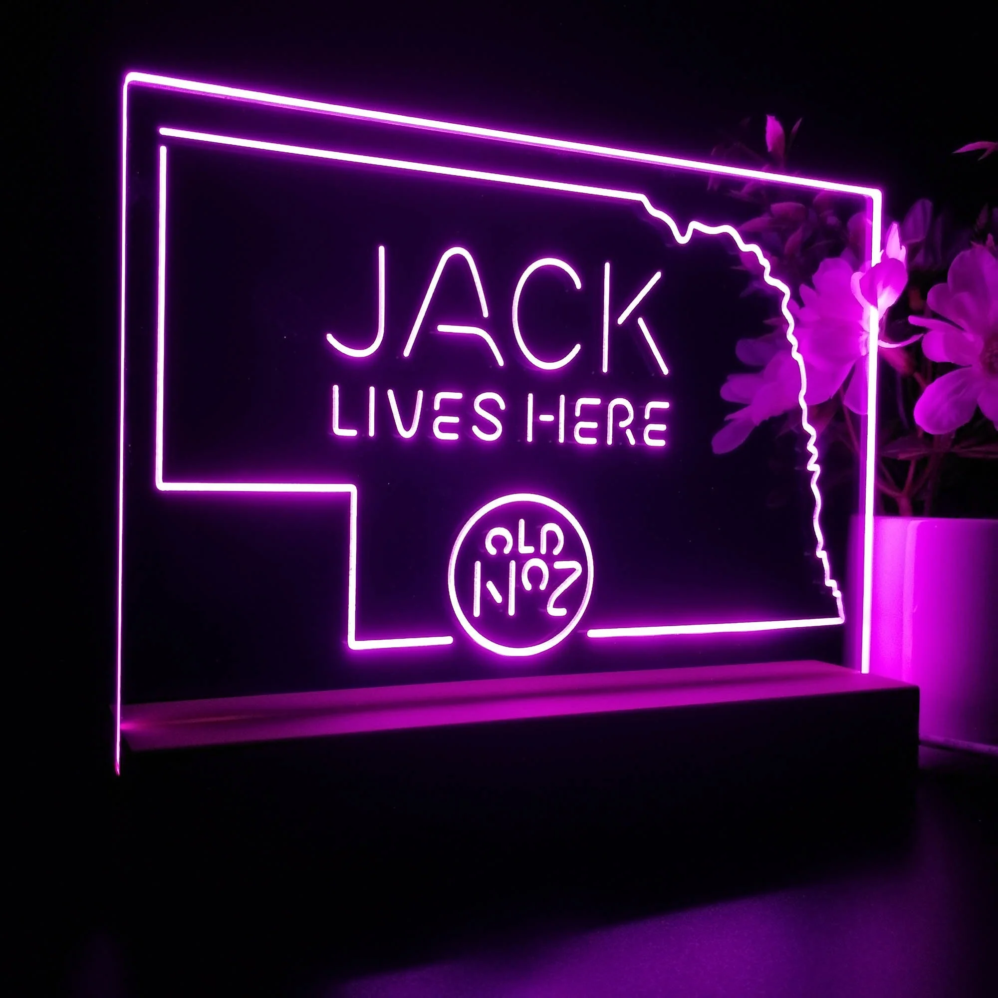 Nebraska Jack Lives Neon Sign Pub Bar Lamp - Image 7