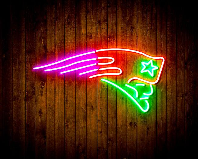 New England Patriots Neon-Like Flex LED Sign - Image 4