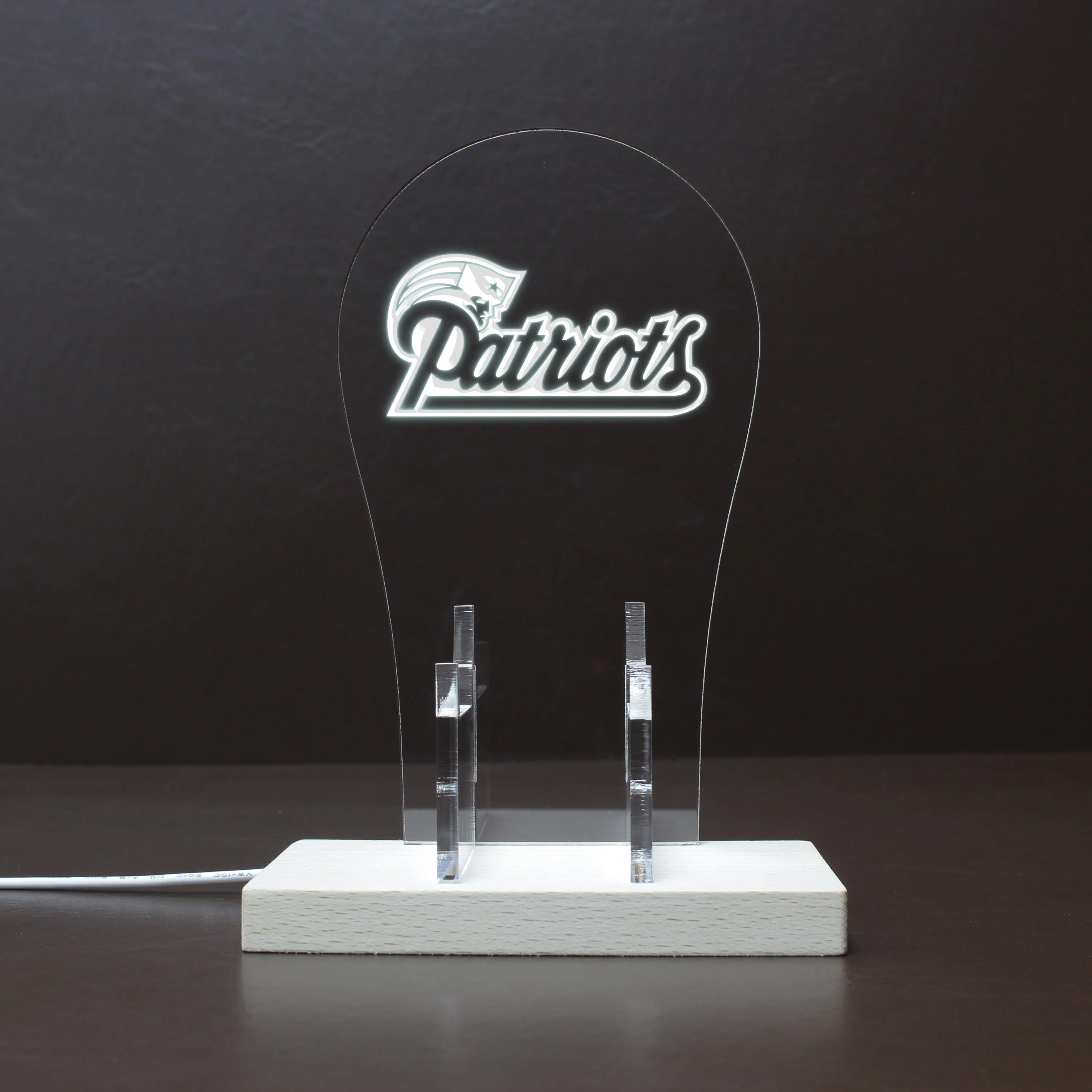 New England Patriots LED Gaming Headset Controller Stand - Image 10